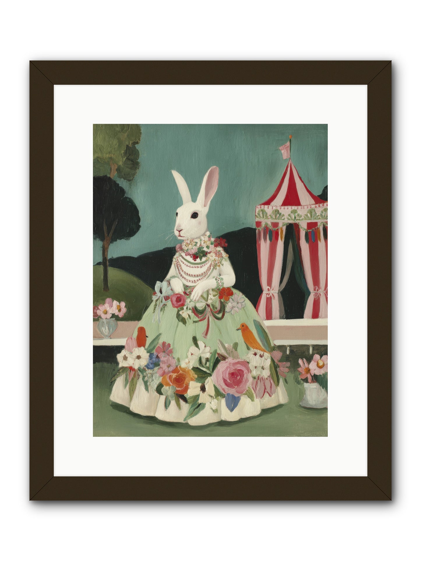 The Sweetest Reverie -- Framed Print - Black 12x16