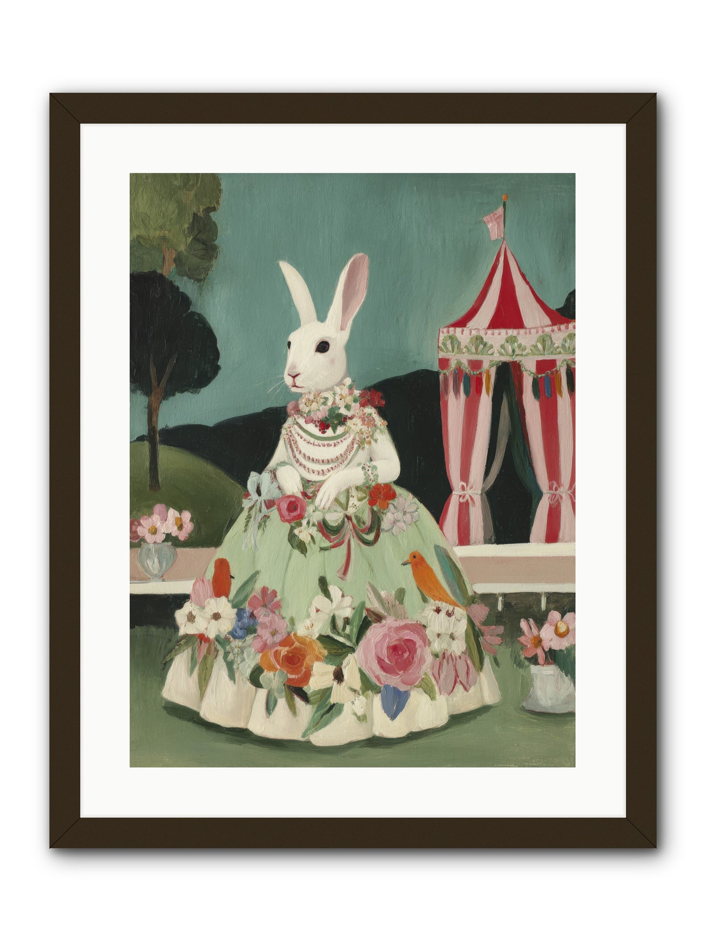 The Sweetest Reverie -- Framed Print - Black 18x24