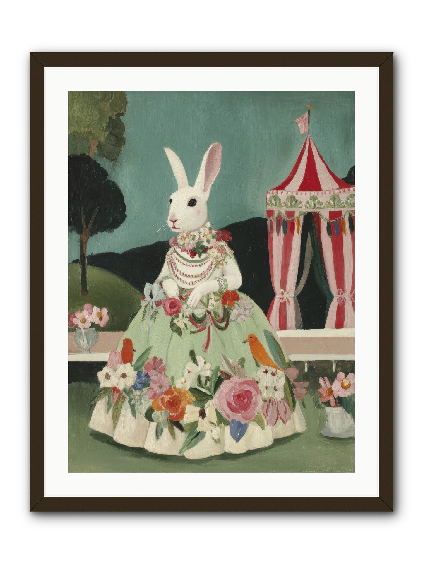 The Sweetest Reverie -- Framed Print - Black 24x32