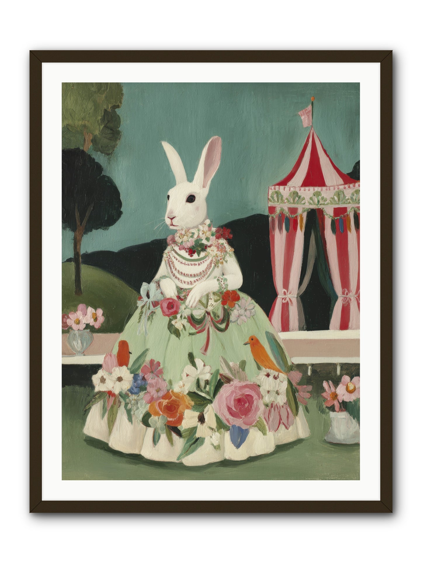 The Sweetest Reverie -- Framed Print - Black 30x40