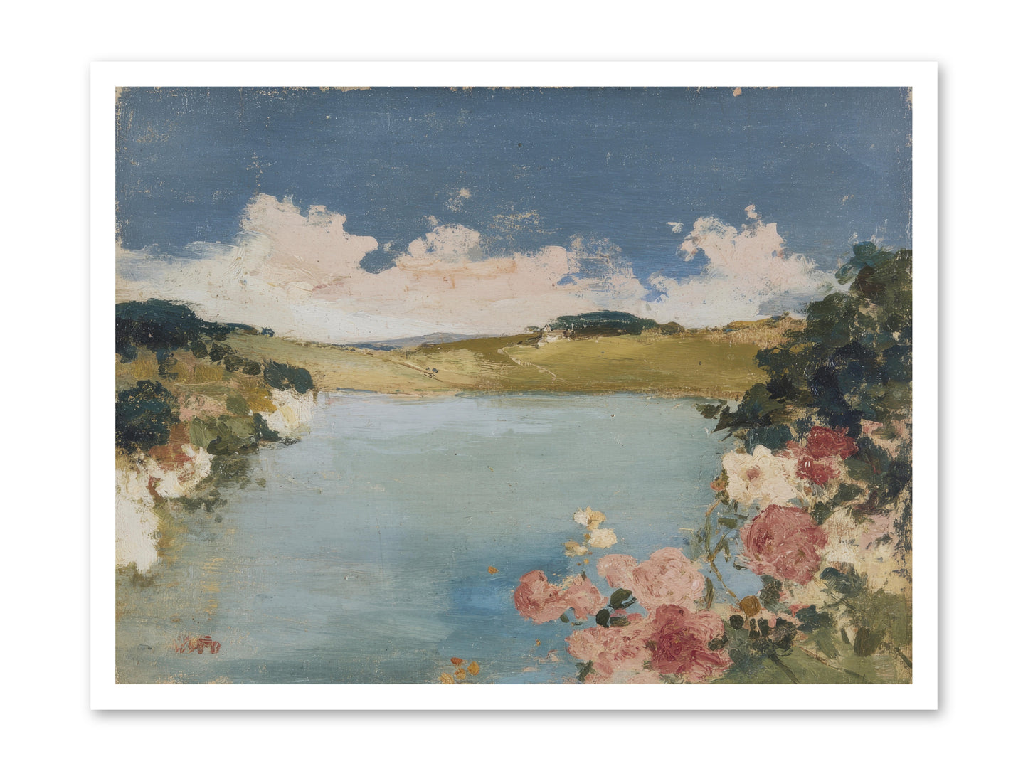 The Swimming Hour -- Paper Print 32x24