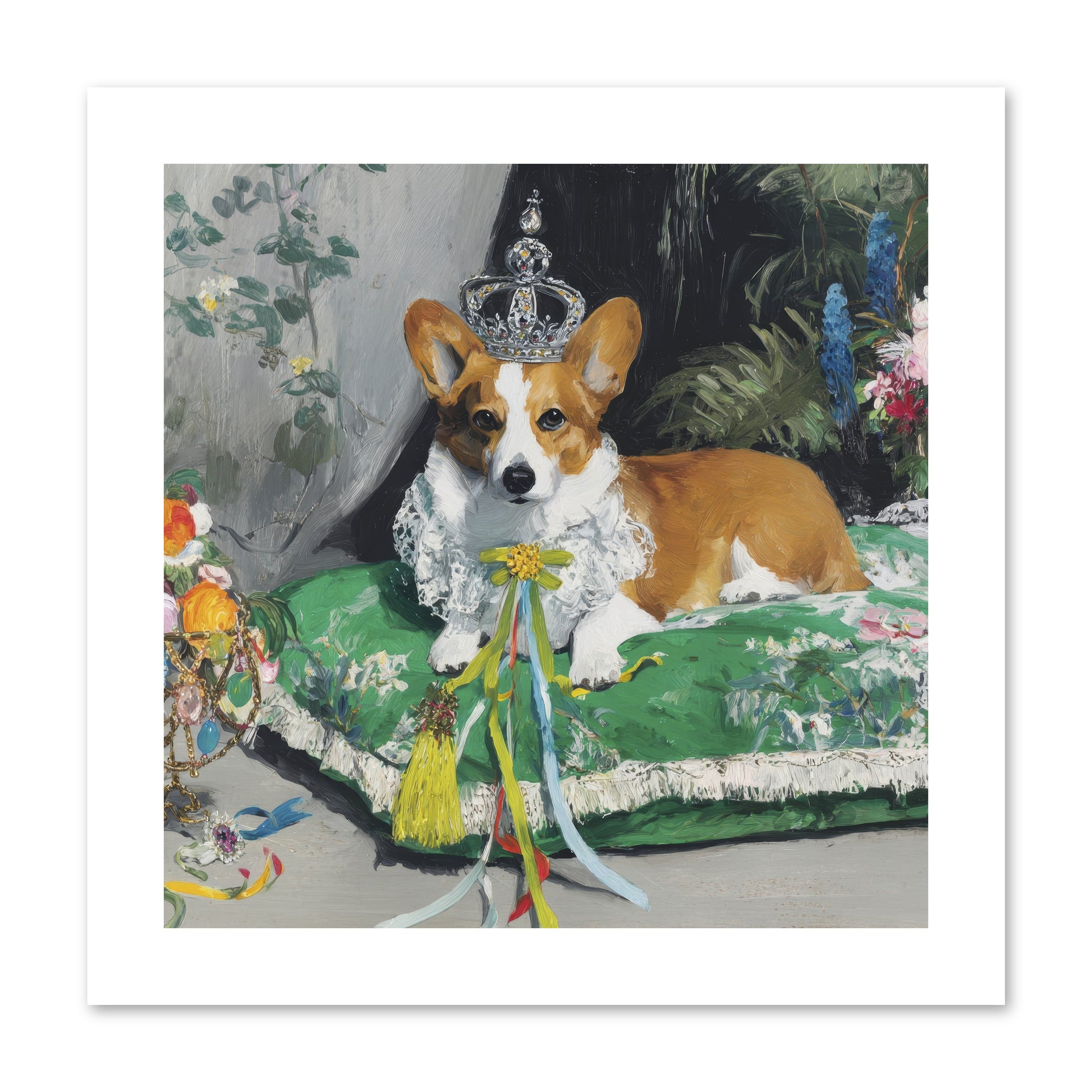 The Swooning Ceremony -- Paper Print 10x10