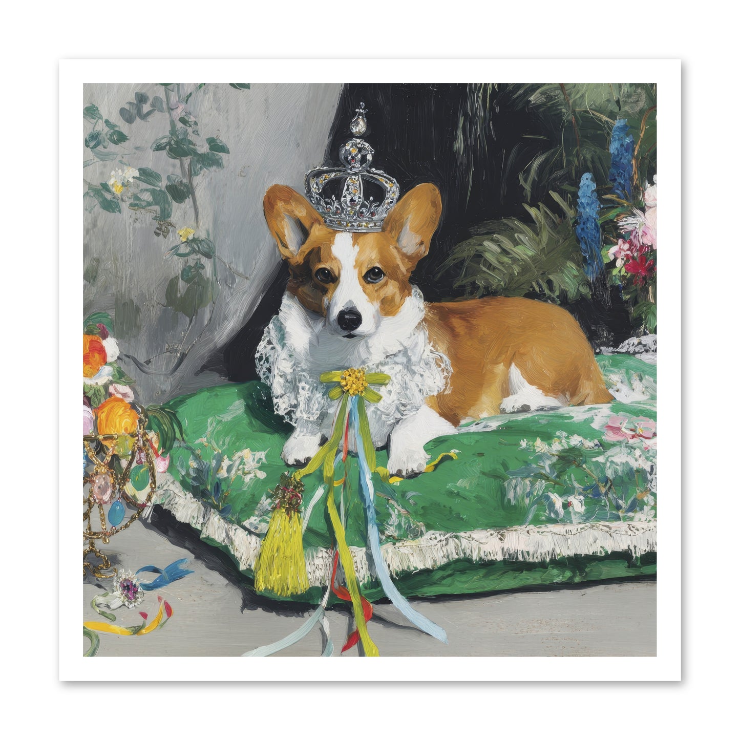The Swooning Ceremony -- Loose Canvas Print 24x24