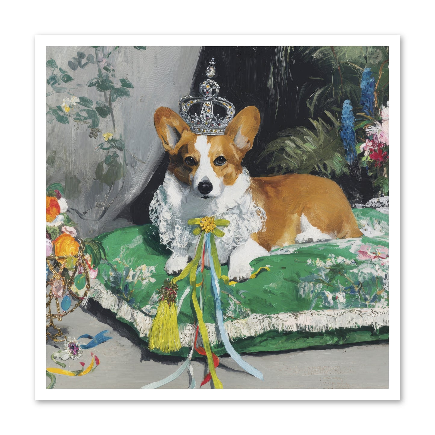 The Swooning Ceremony -- Paper Print 30x30