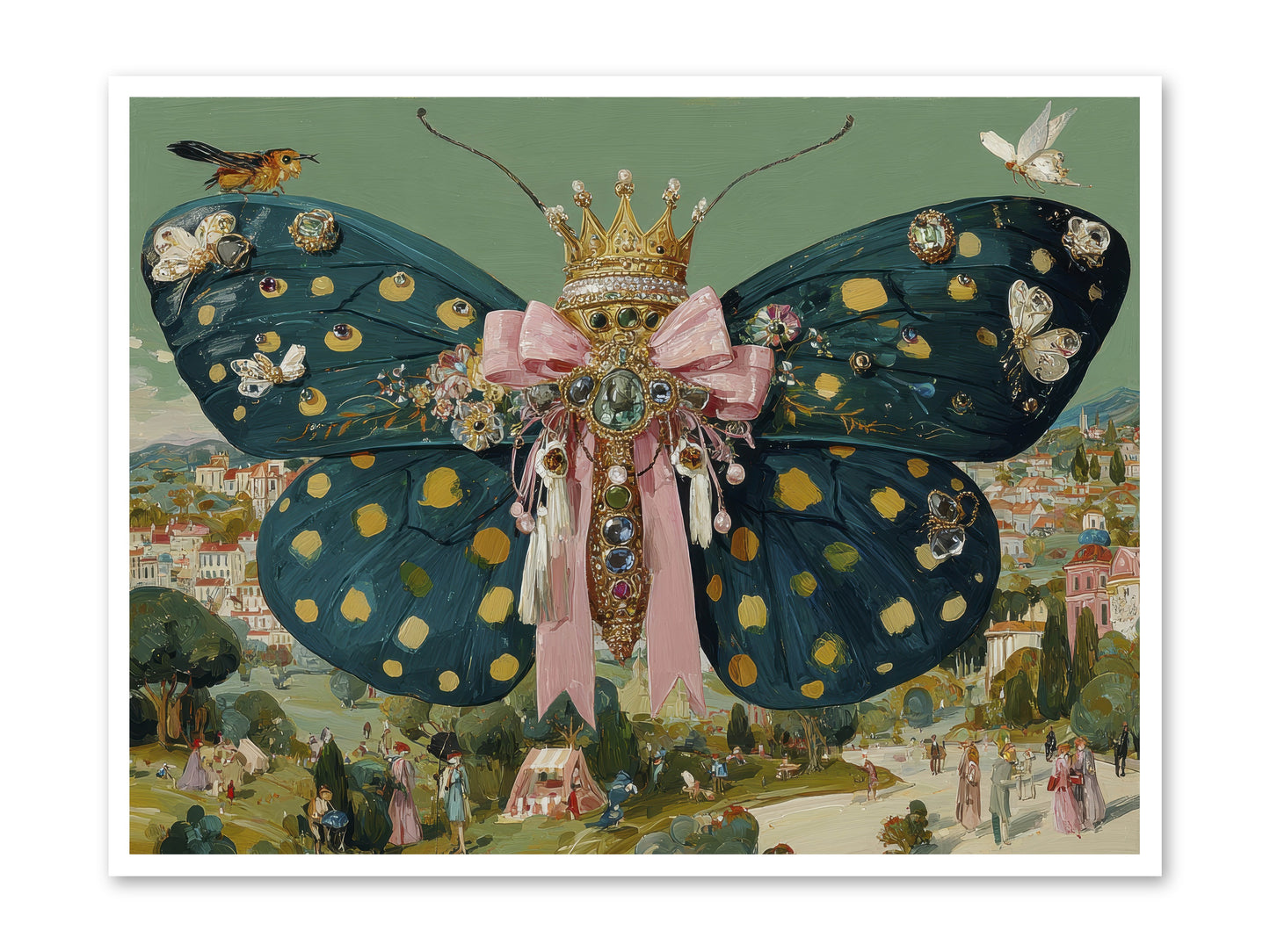 The Swooning Masquerade -- Paper Print 48x36