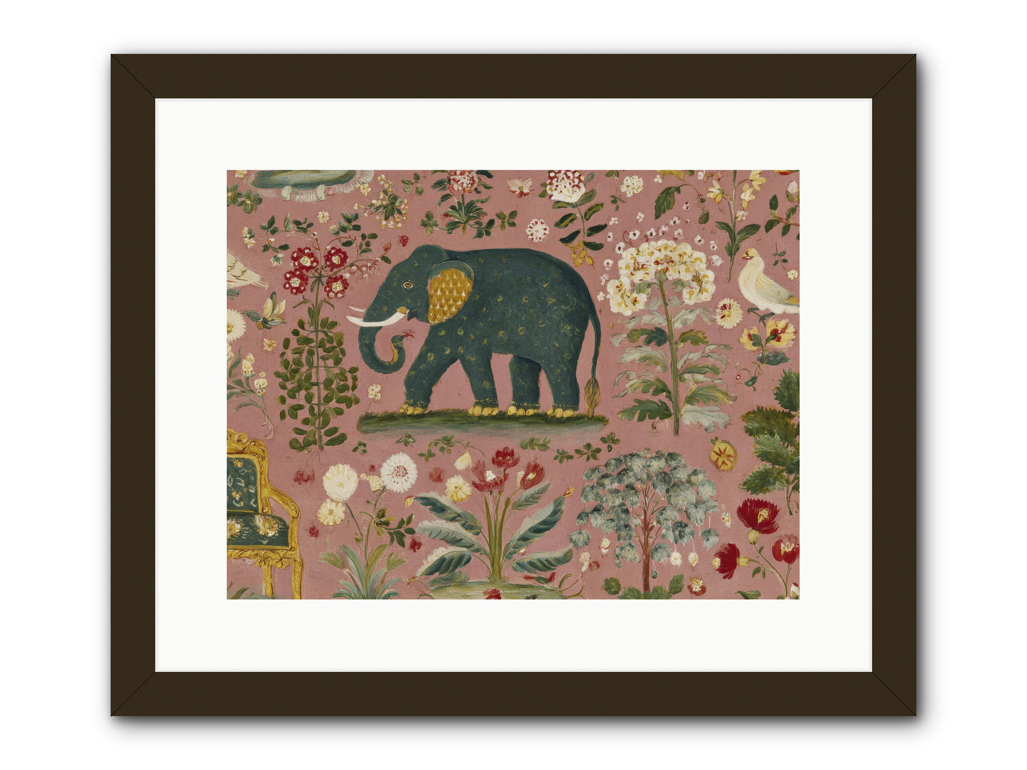 The Symposium of Petals & Precision -- Framed Print - Black 16x12