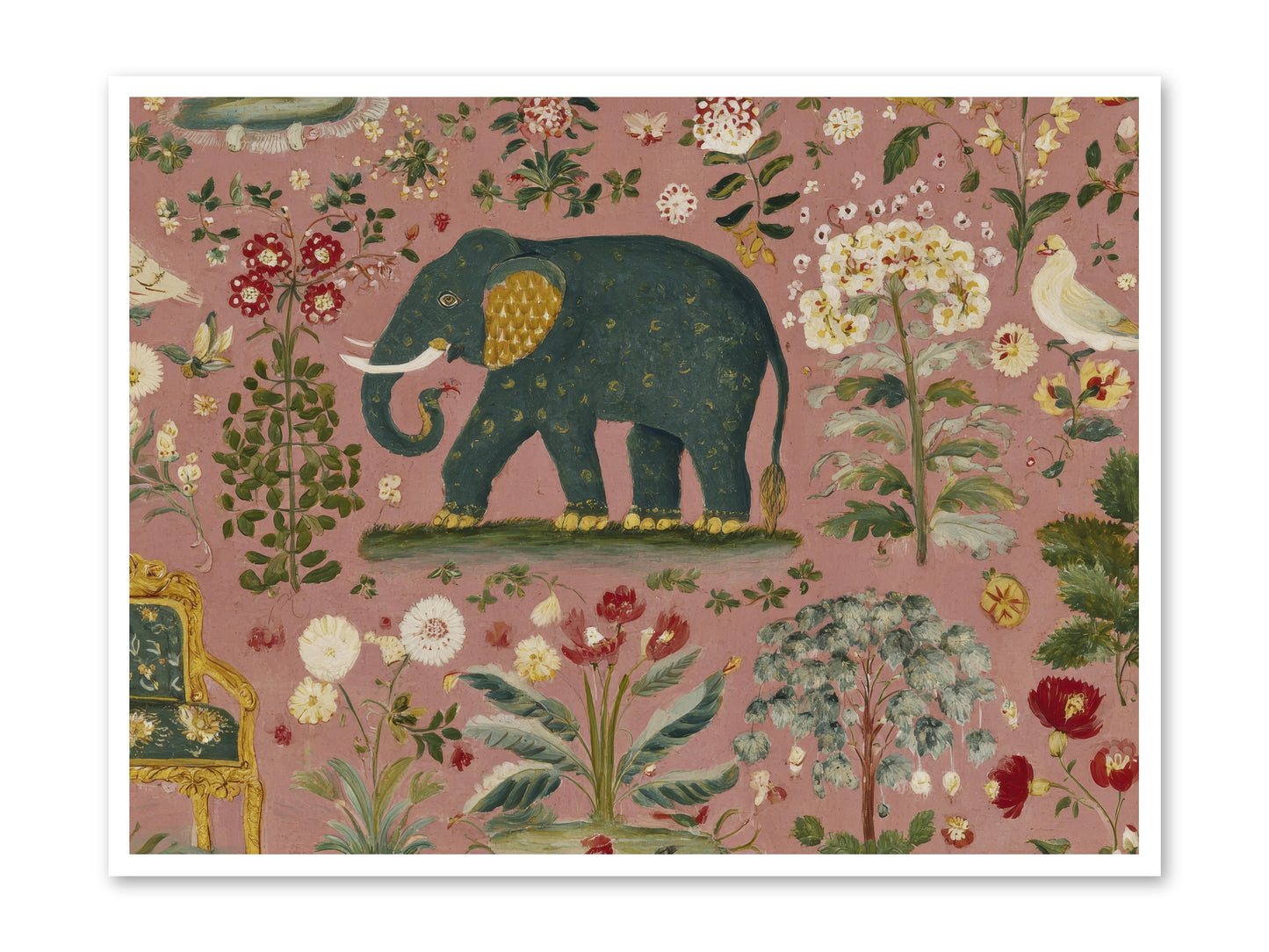 The Symposium of Petals & Precision -- Loose Canvas Print 48x36