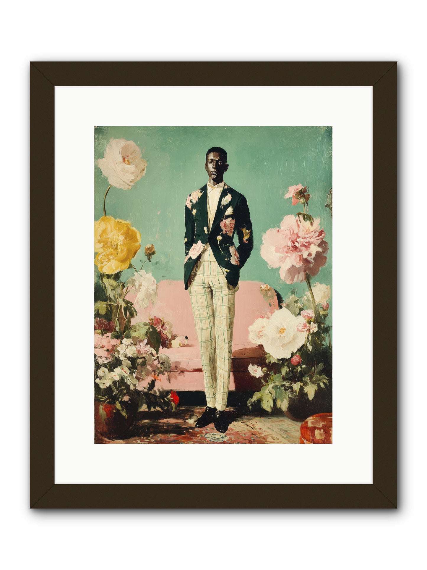 The Tailored Almanac -- Framed Print - Black 12x16