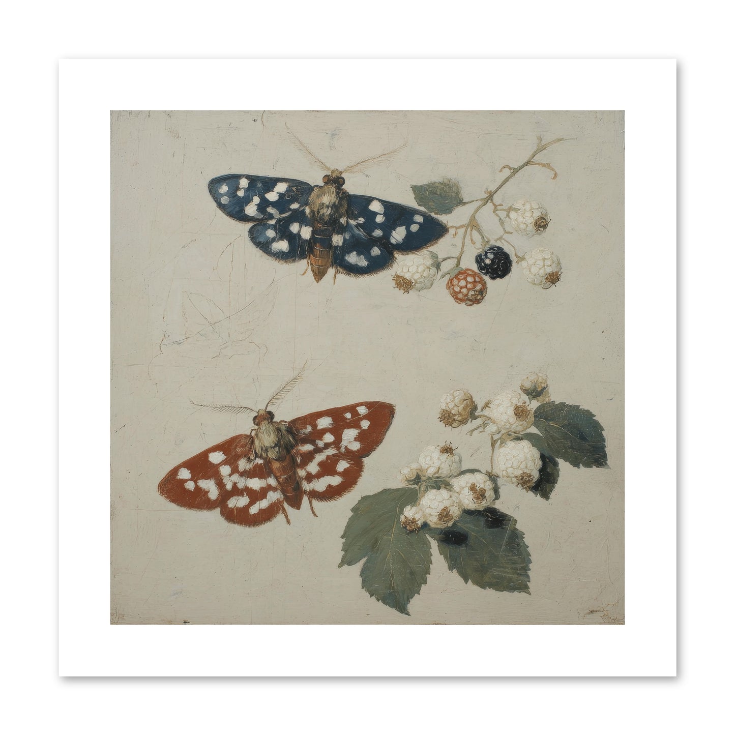 The Thickets Whispered Tales -- Loose Canvas Print 10x10