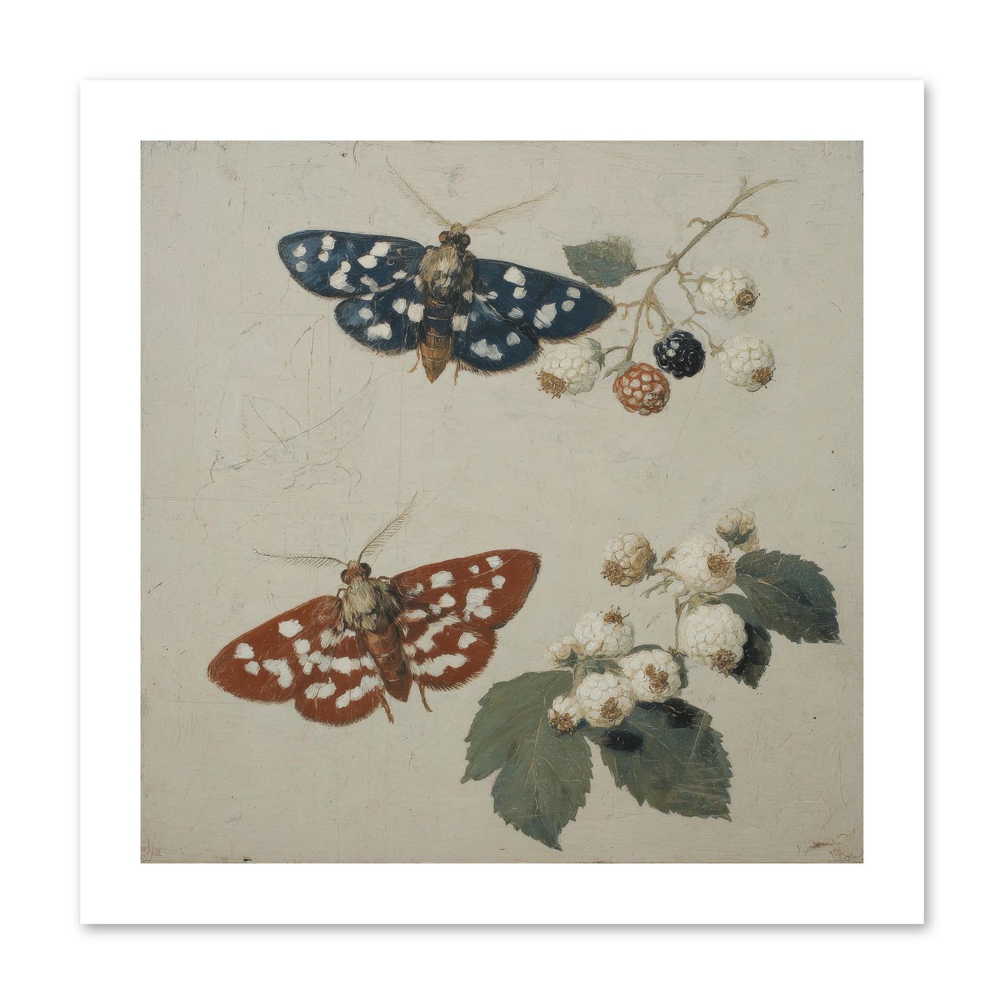 The Thickets Whispered Tales -- Loose Canvas Print 12x12