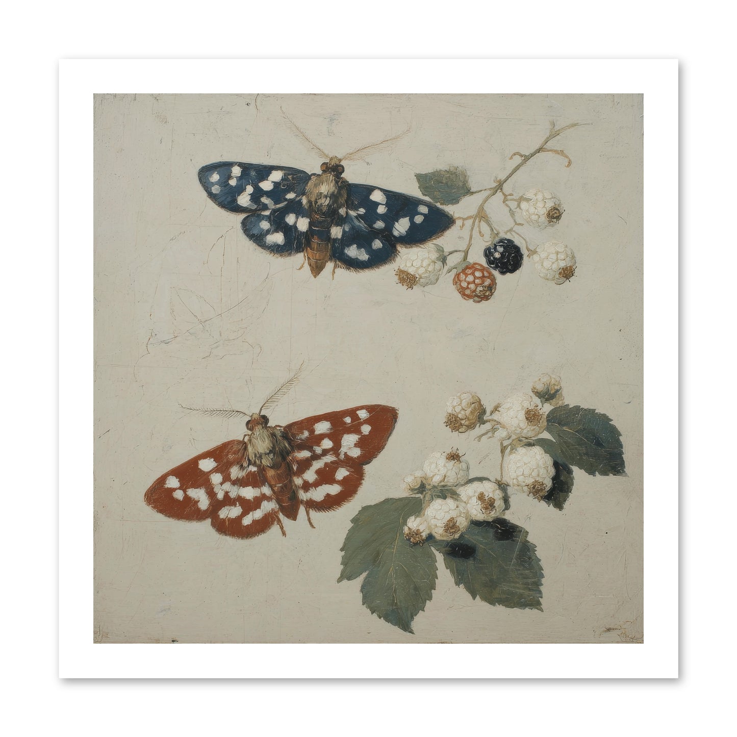 The Thickets Whispered Tales -- Loose Canvas Print 16x16
