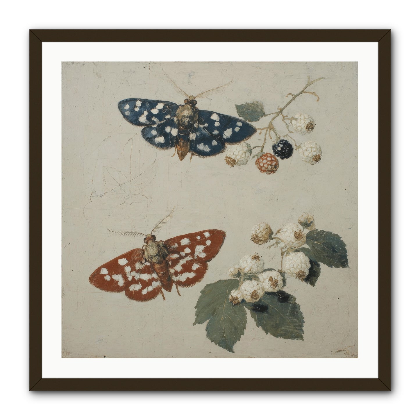 The Thickets Whispered Tales -- Framed Print - Black 30x30