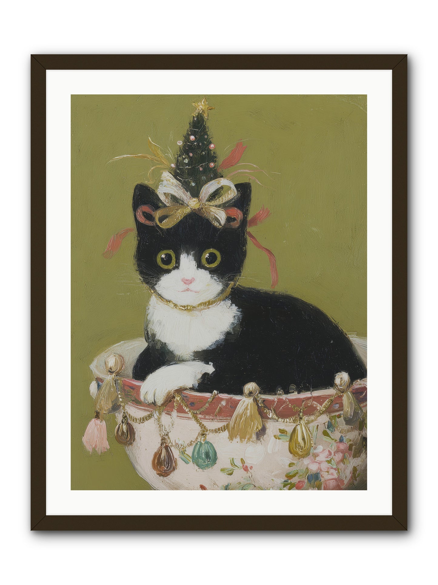 The Tinsel Bandit -- Framed Print - Black 24x32
