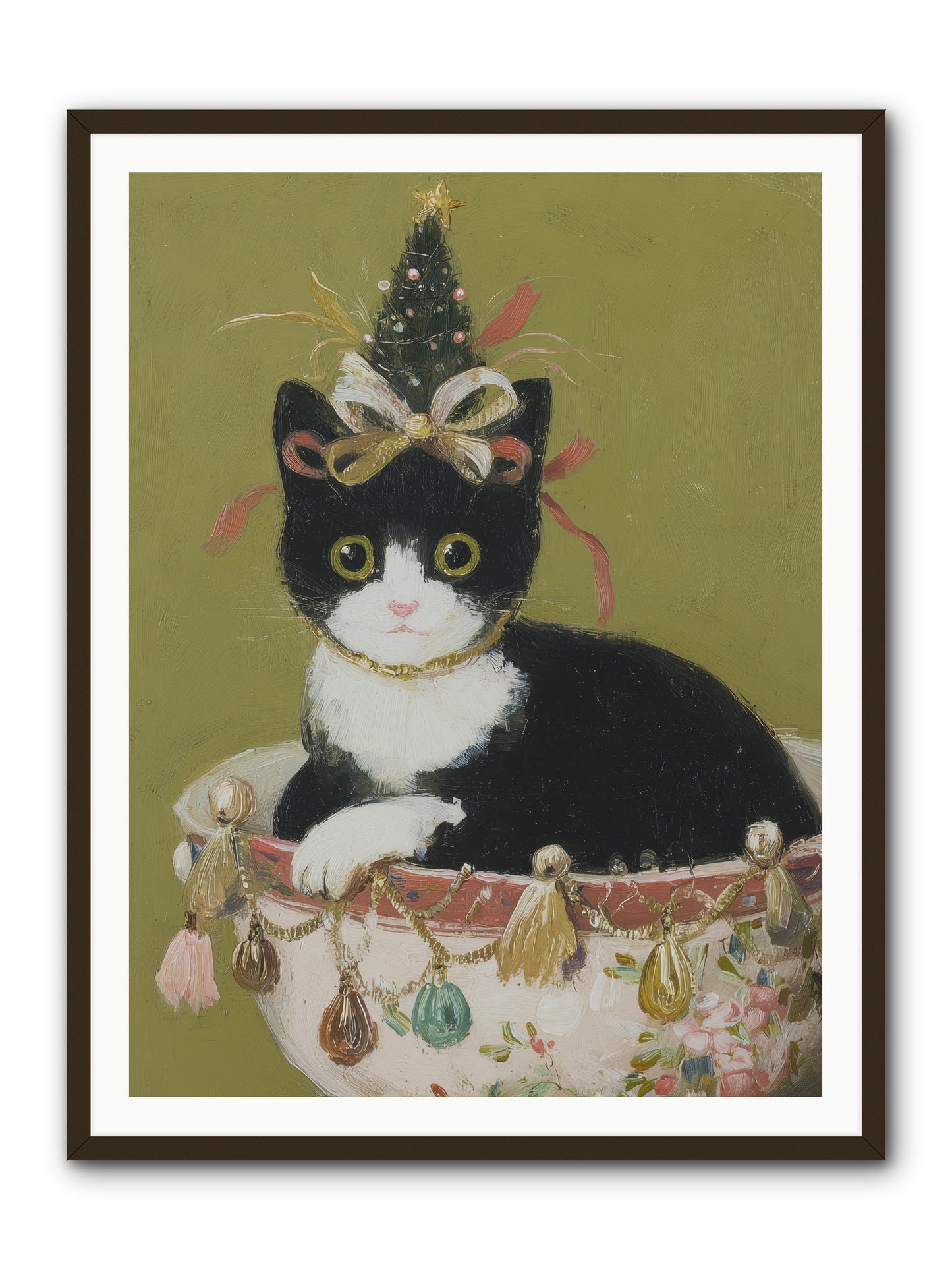 The Tinsel Bandit -- Framed Print - Black 36x48