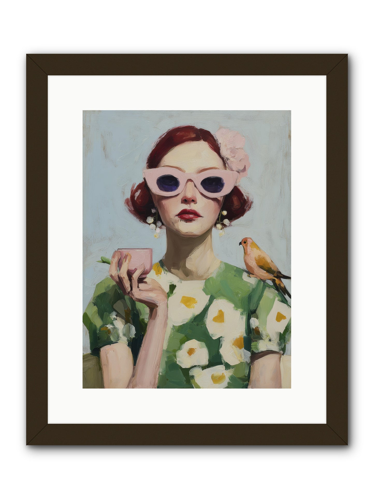 The Transformation -- Framed Print - Black 12x16