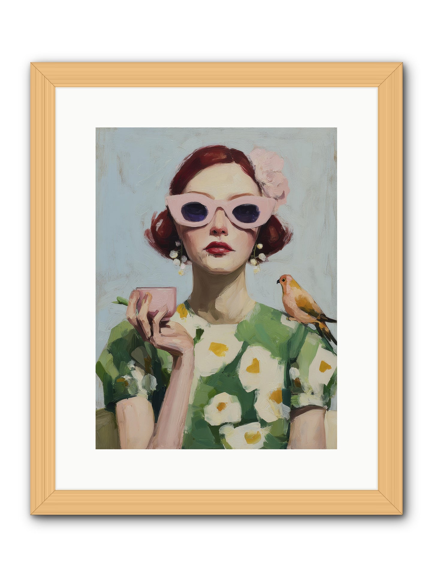 The Transformation -- Framed Print - Natural 12x16