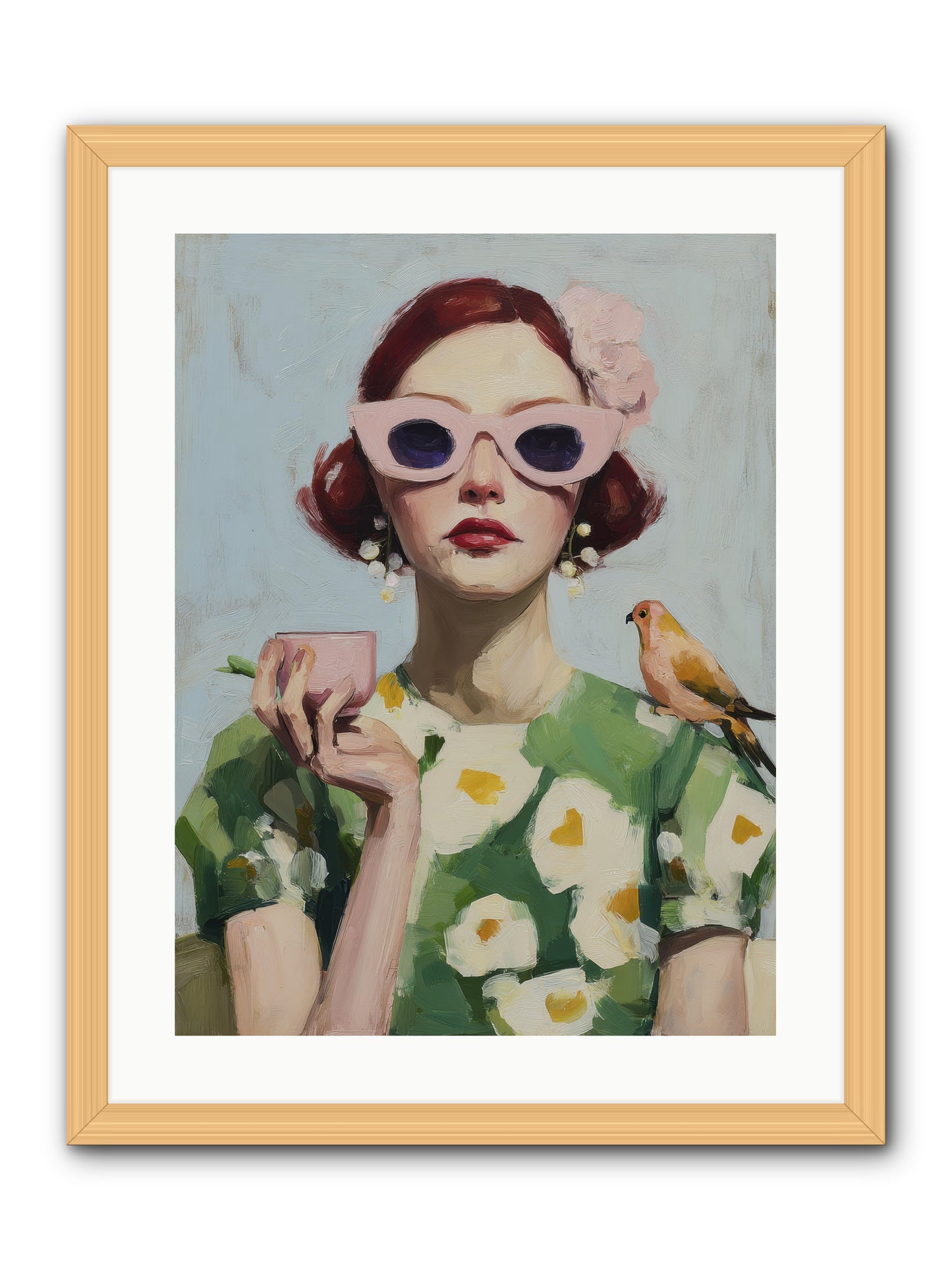 The Transformation -- Framed Print - Natural 18x24