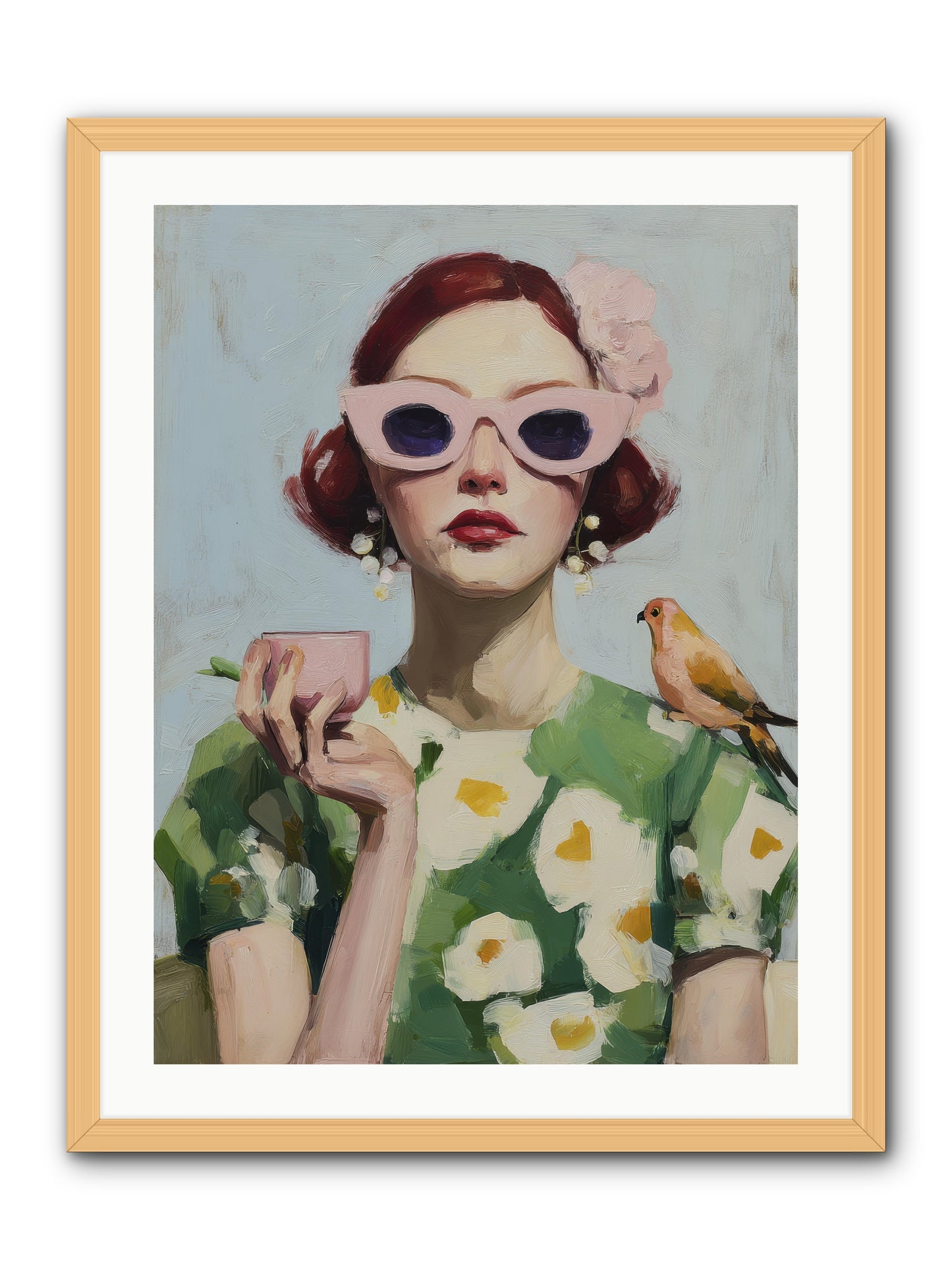 The Transformation -- Framed Print - Natural 24x32