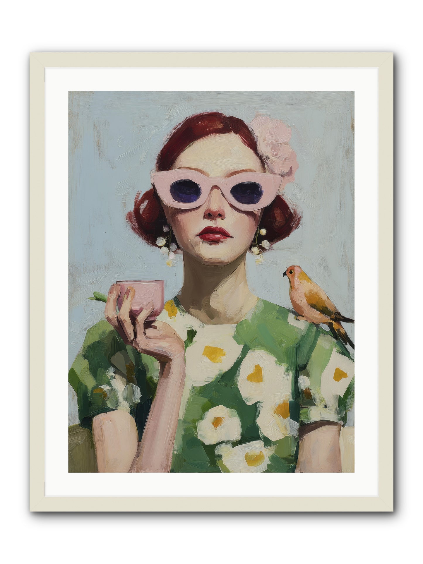 The Transformation -- Framed Print - White 24x32