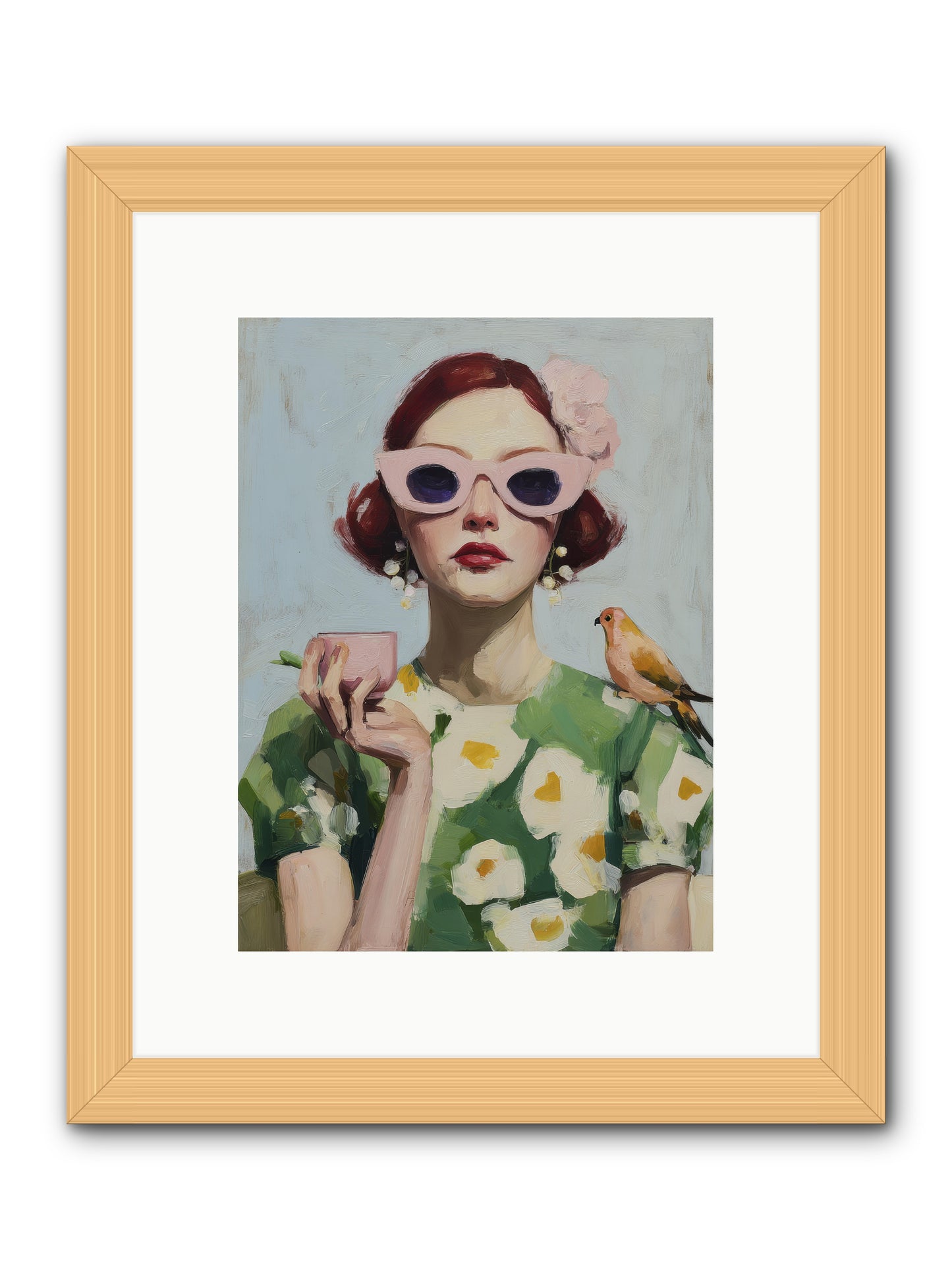 The Transformation -- Framed Print - Natural 9x12