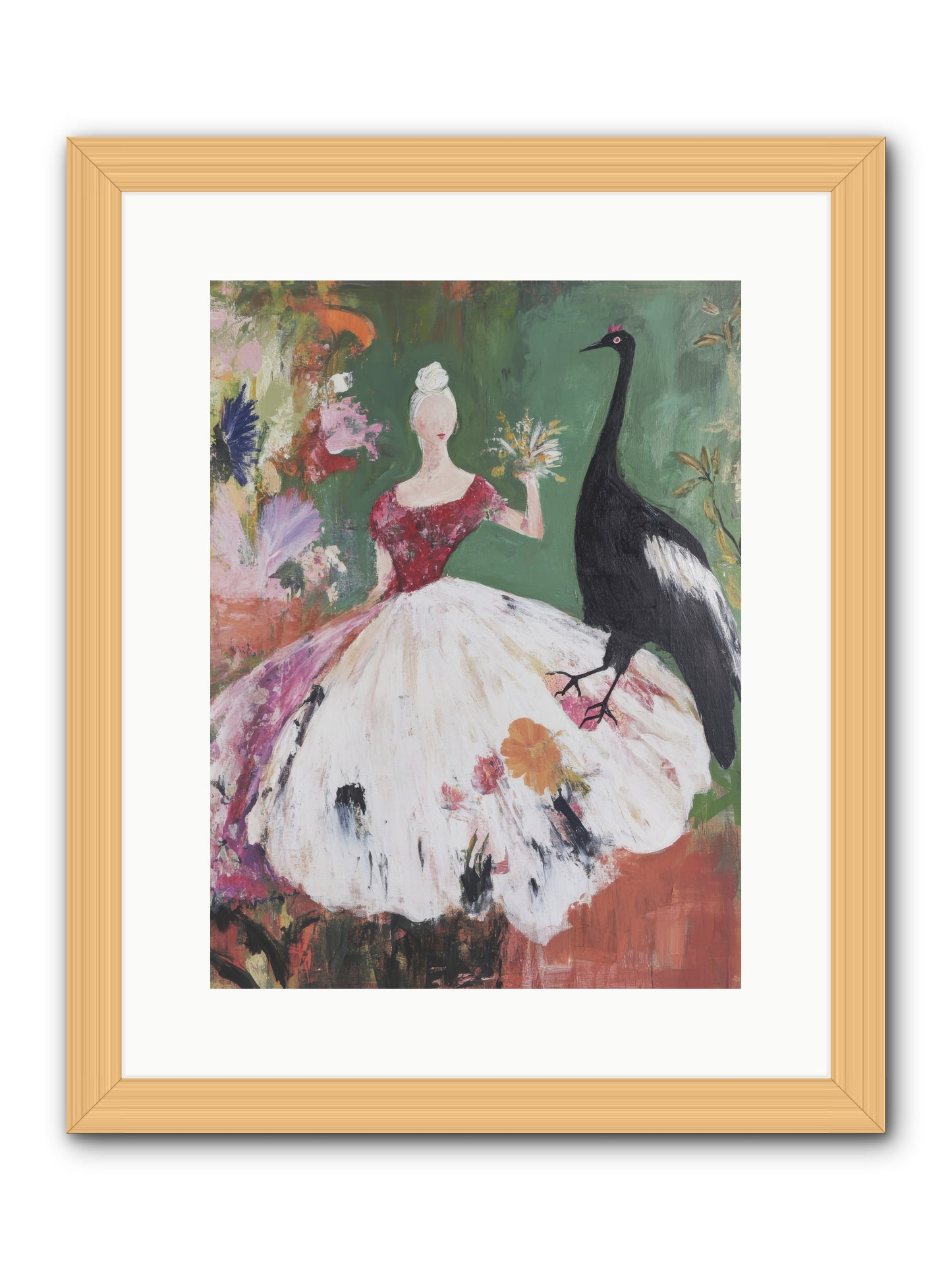 The Treasury Of Wonder -- Framed Print - Natural 12x16