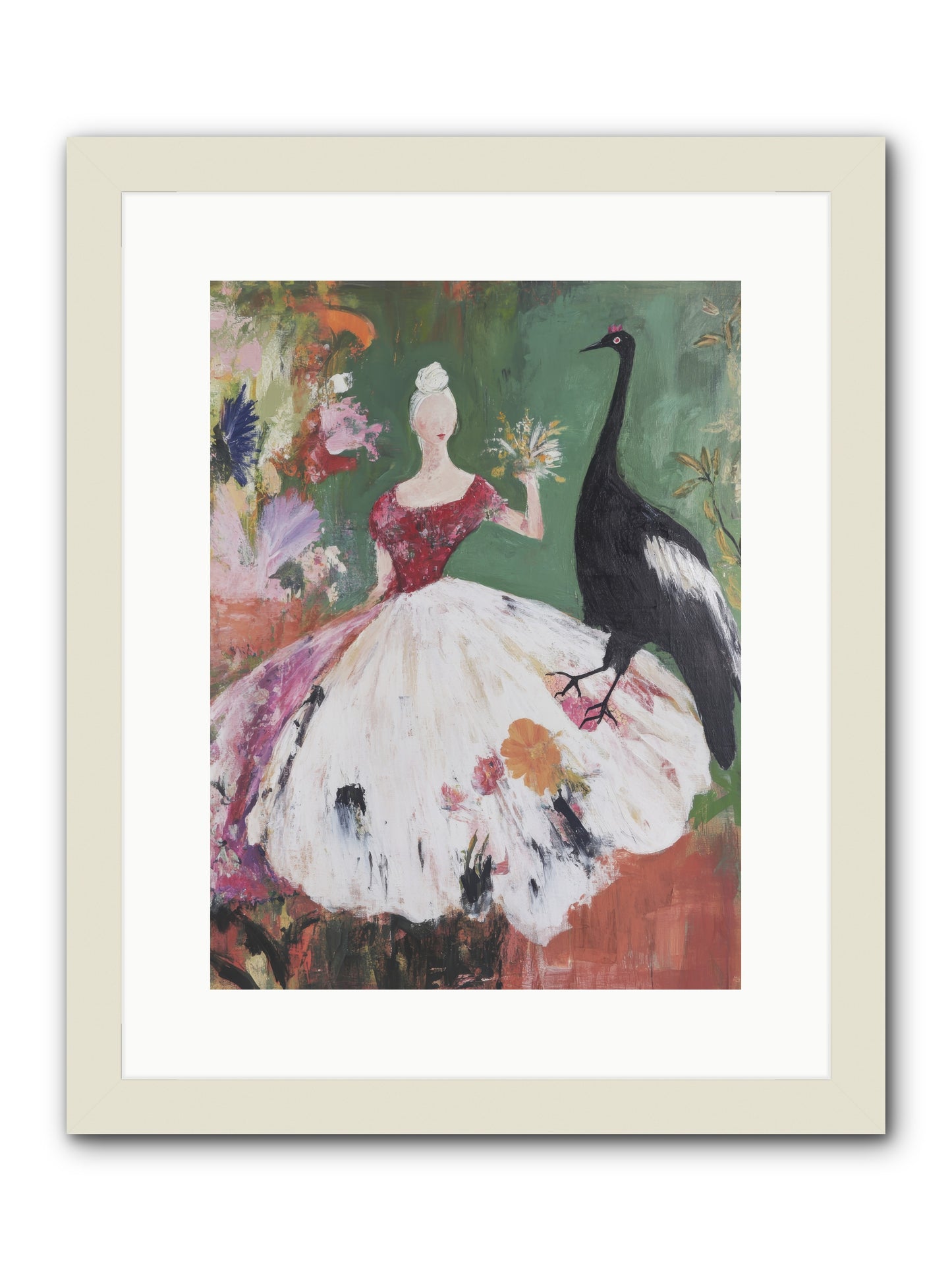 The Treasury Of Wonder -- Framed Print - White 12x16
