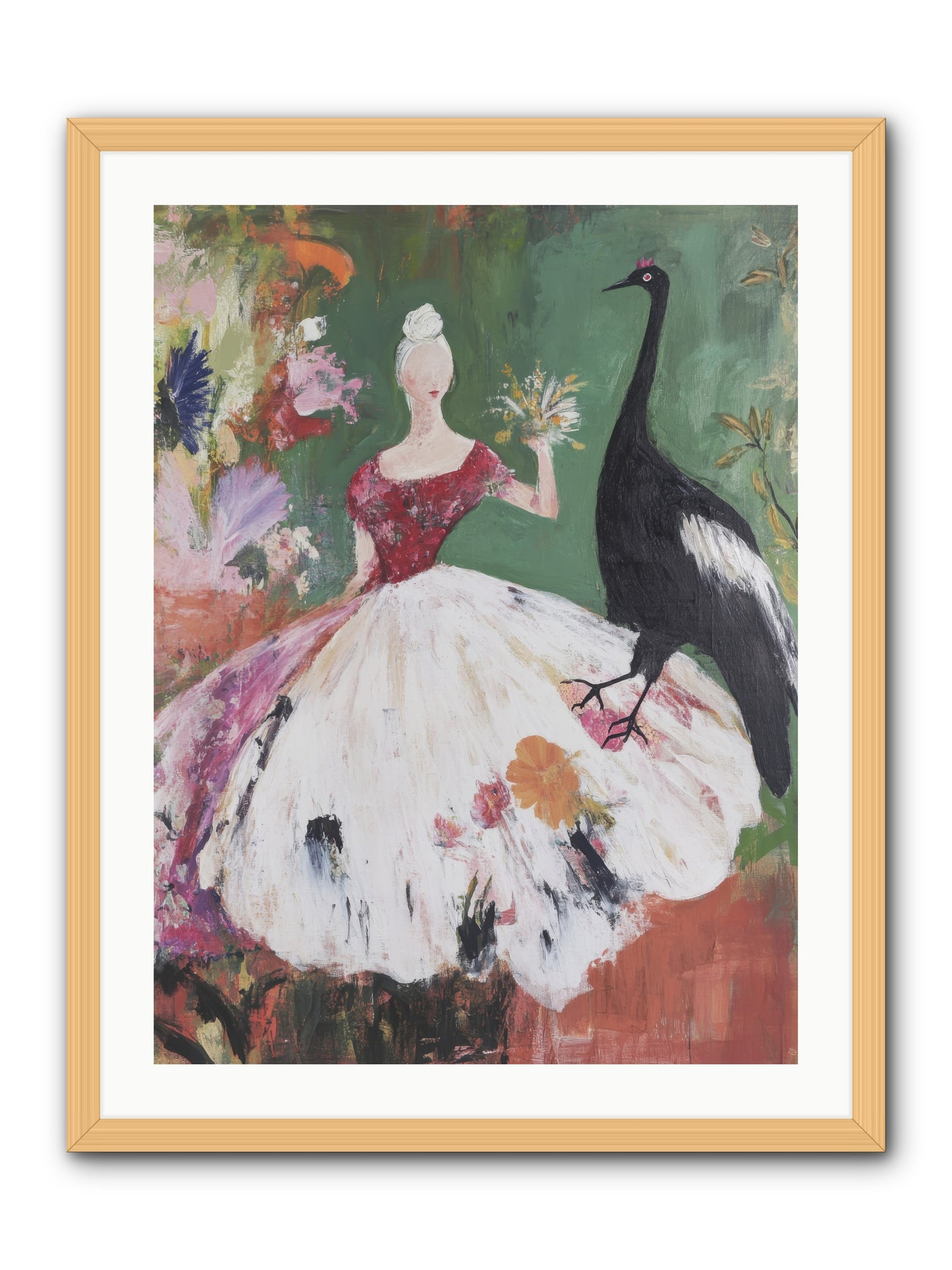 The Treasury Of Wonder -- Framed Print - Natural 24x32