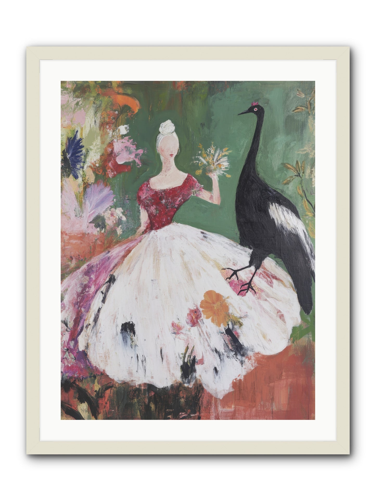 The Treasury Of Wonder -- Framed Print - White 24x32