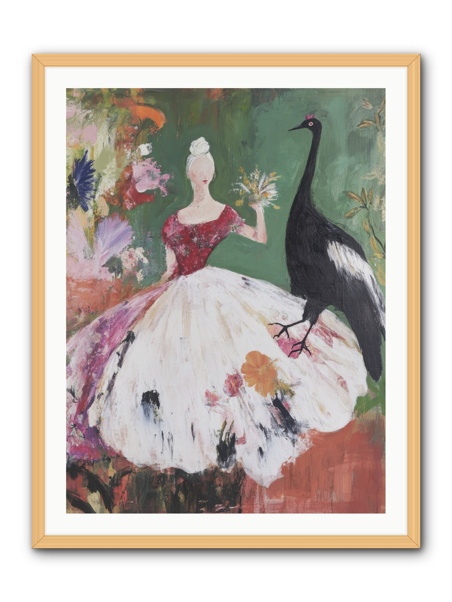 The Treasury Of Wonder -- Framed Print - Natural 30x40