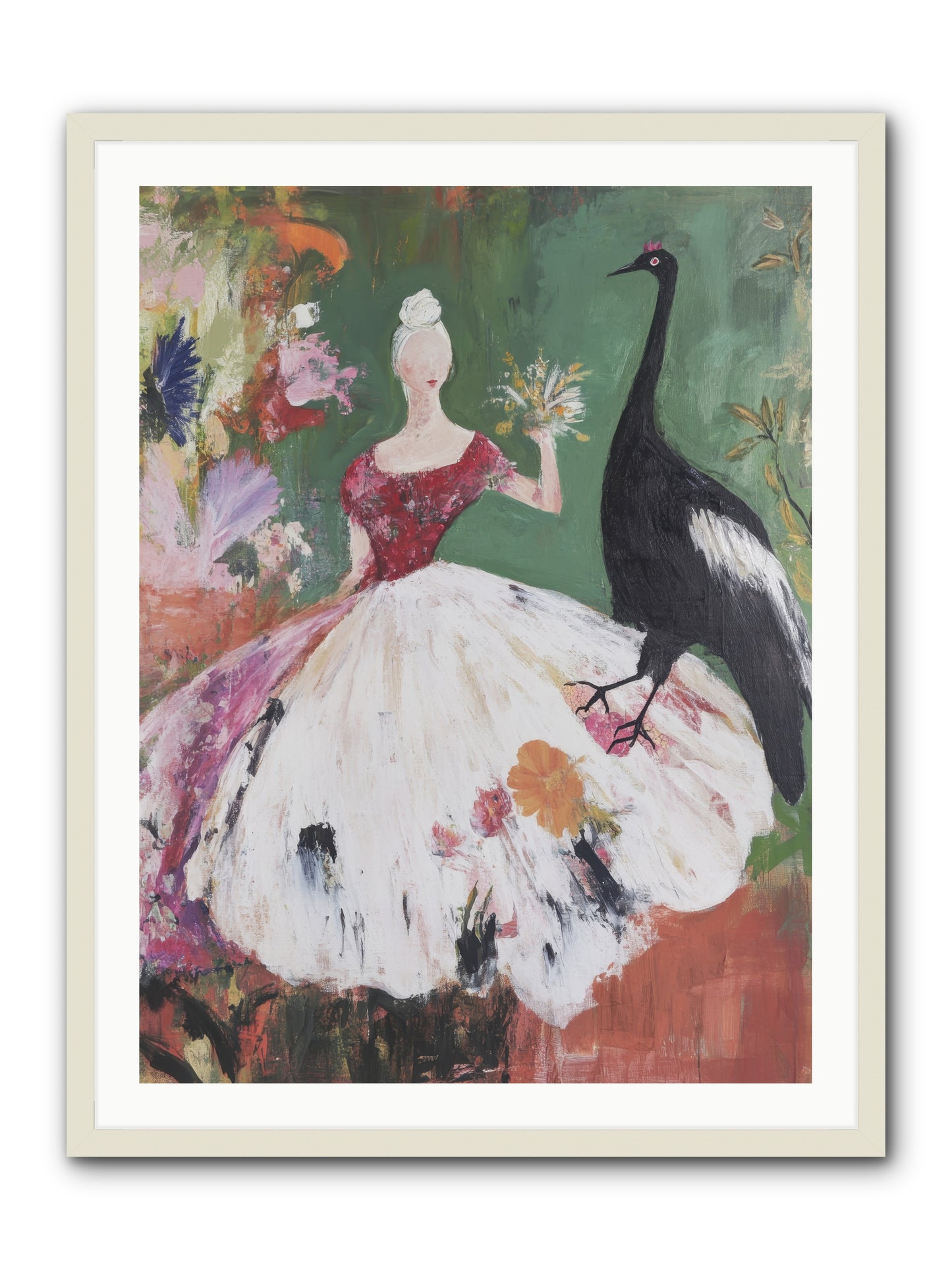 The Treasury Of Wonder -- Framed Print - White 30x40