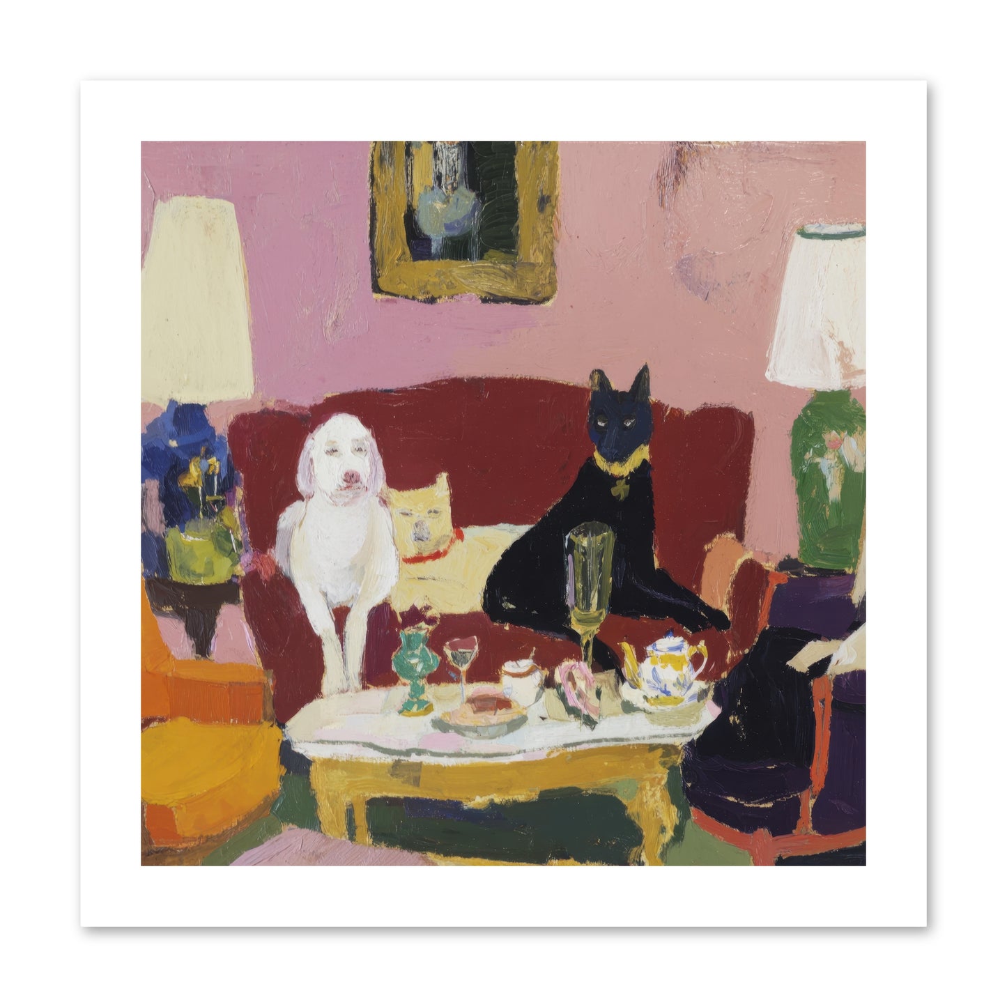 The Truce -- Paper Print 12x12