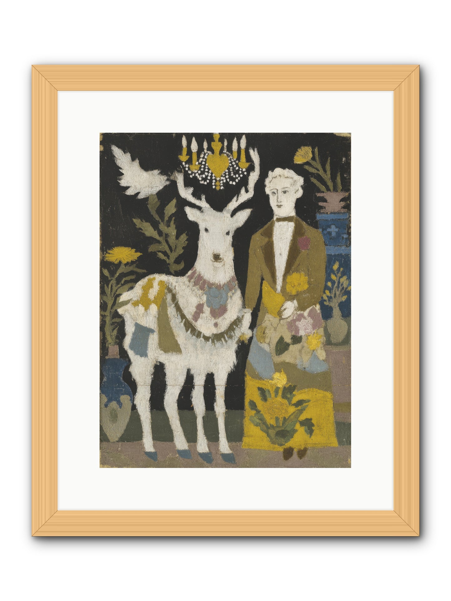 The Umbrella Conspiracy -- Framed Print - Natural 12x16