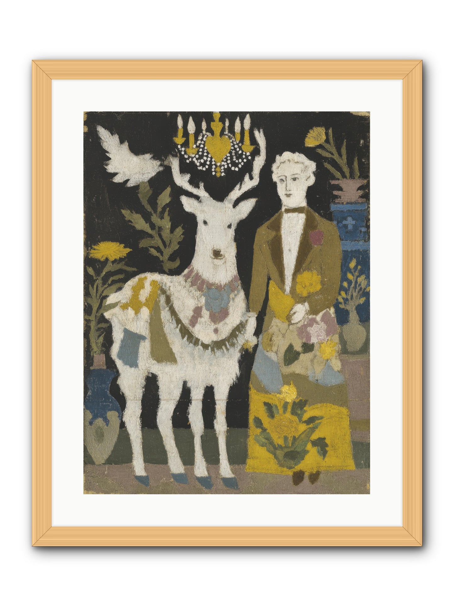The Umbrella Conspiracy -- Framed Print - Natural 18x24