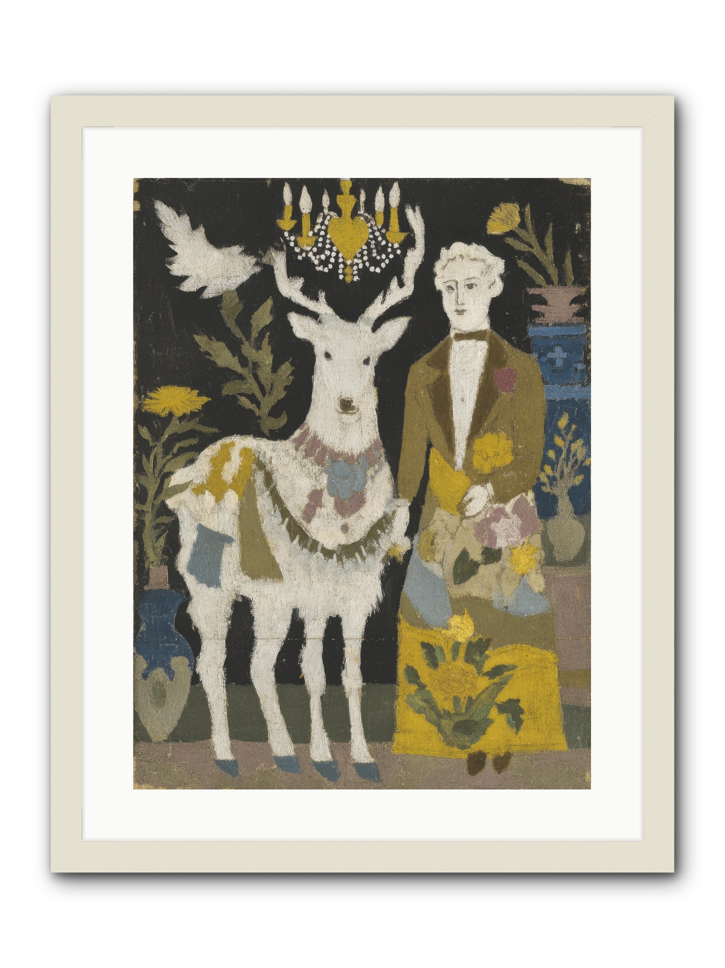 The Umbrella Conspiracy -- Framed Print - White 18x24