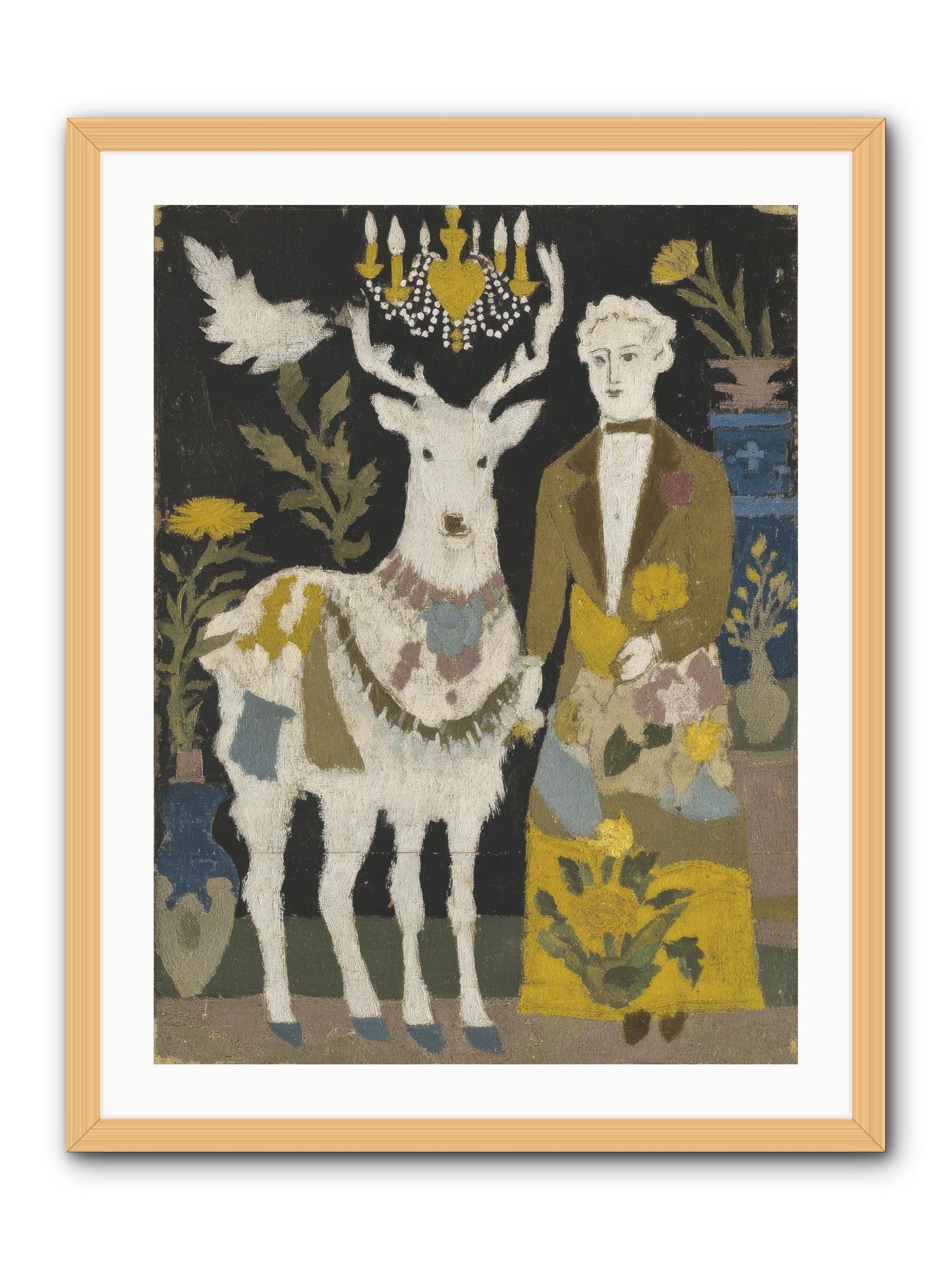 The Umbrella Conspiracy -- Framed Print - Natural 24x32