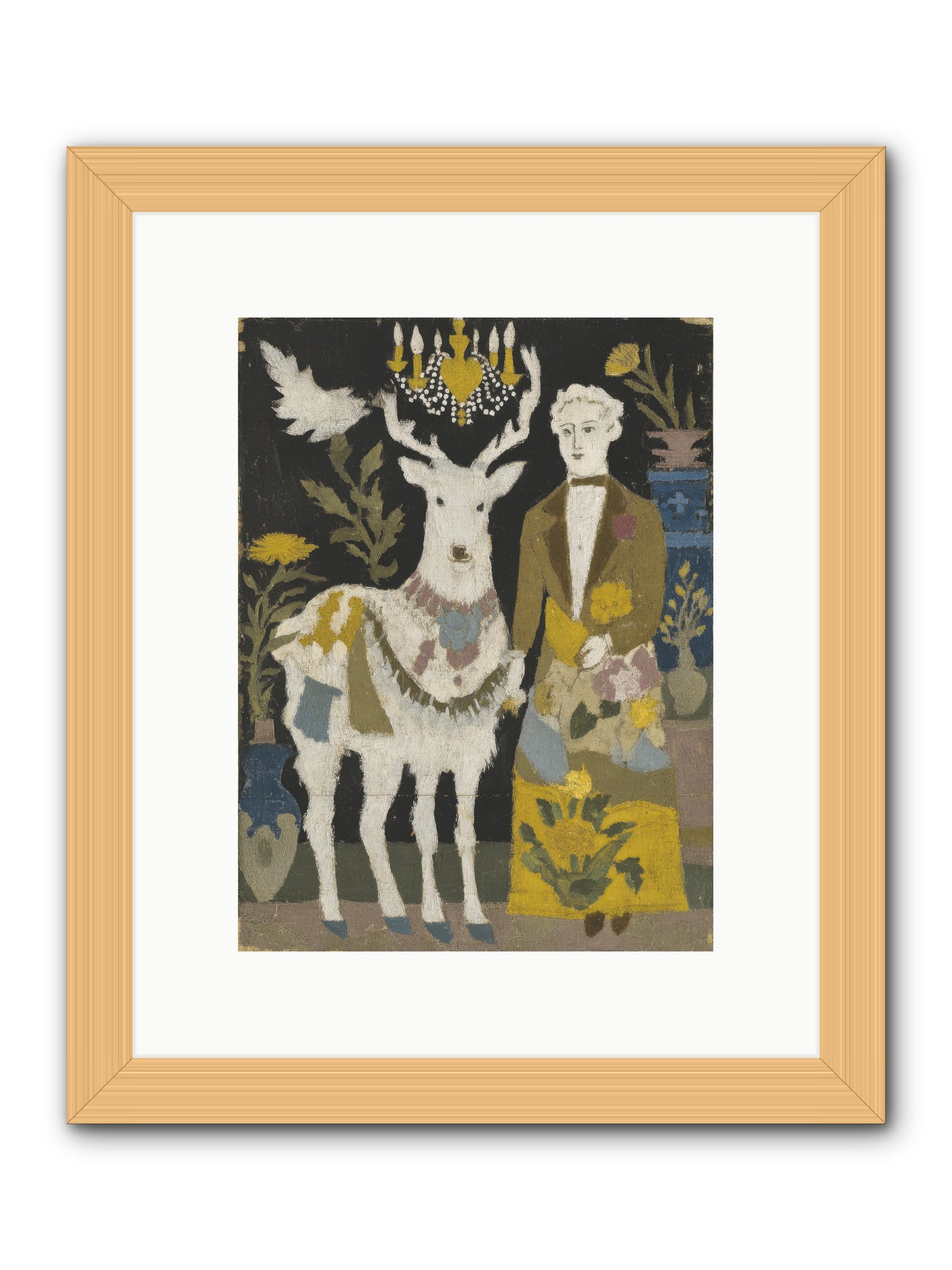 The Umbrella Conspiracy -- Framed Print - Natural 9x12