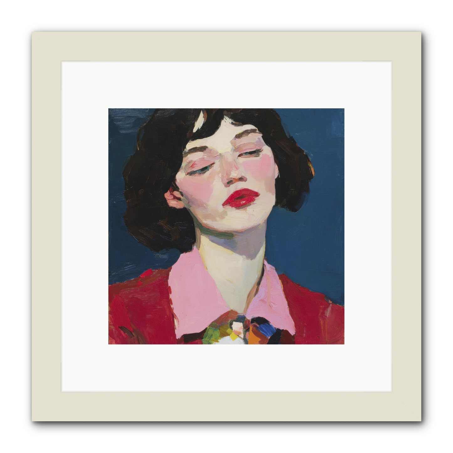 The Unapologetic Hour -- Framed Print - White 10x10