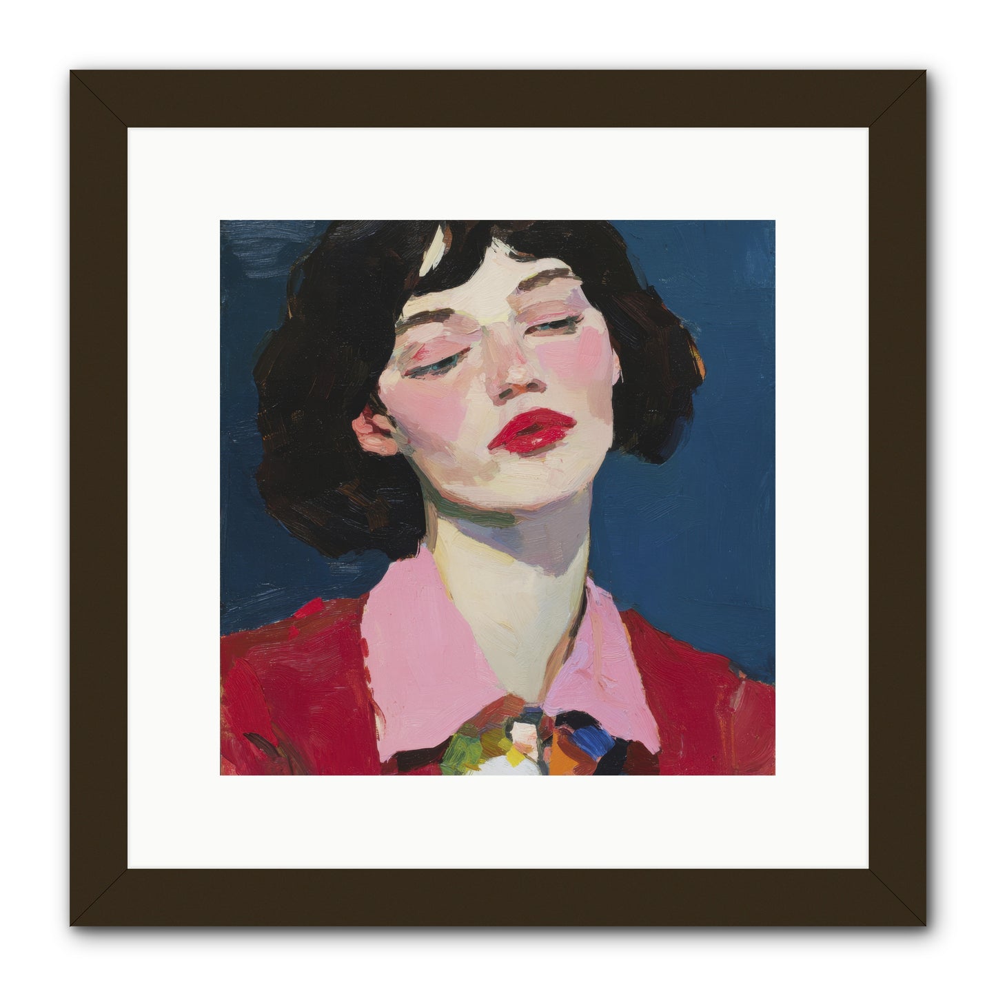The Unapologetic Hour -- Framed Print - Black 12x12