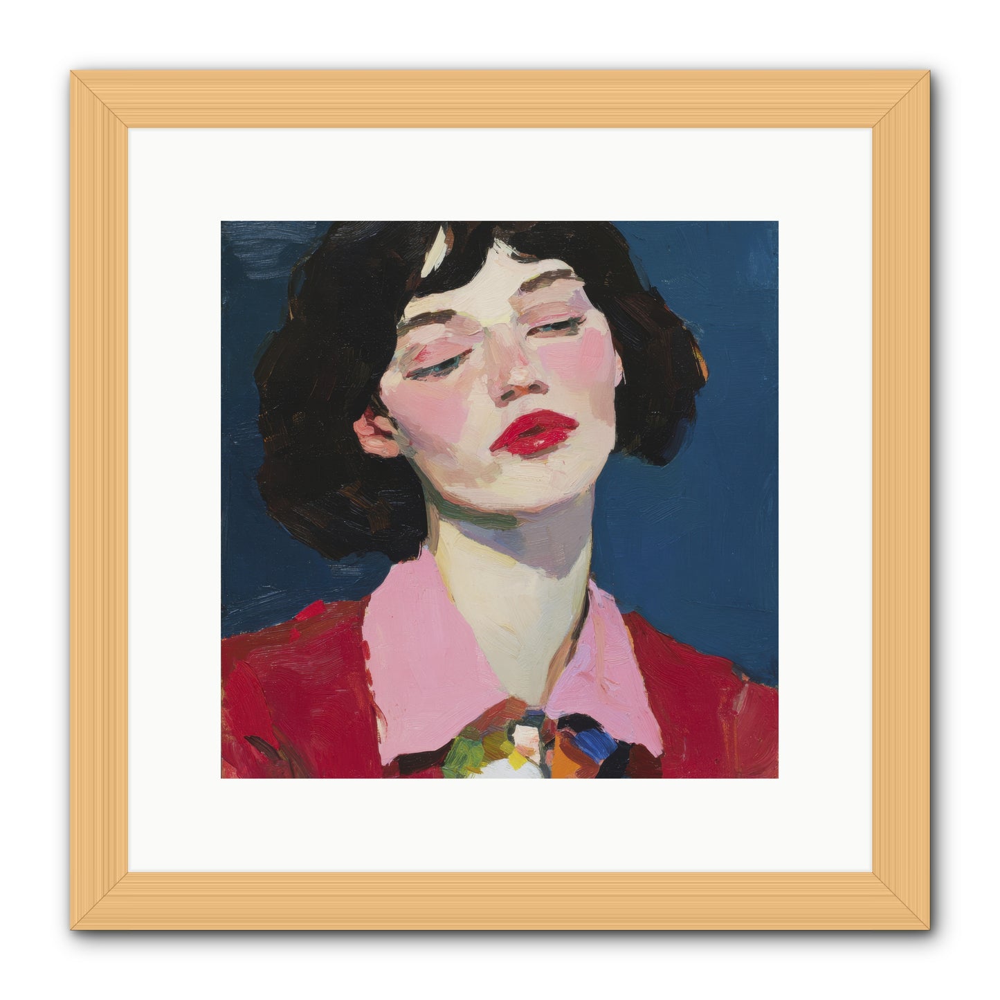 The Unapologetic Hour -- Framed Print - Natural 12x12