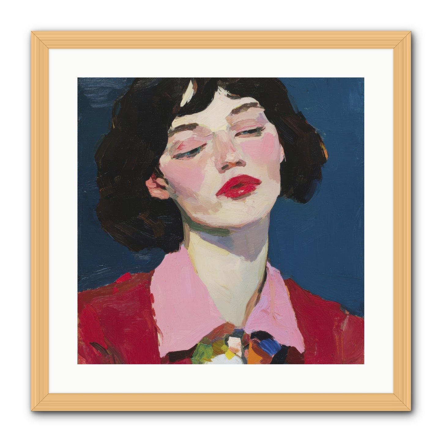 The Unapologetic Hour -- Framed Print - Natural 20x20