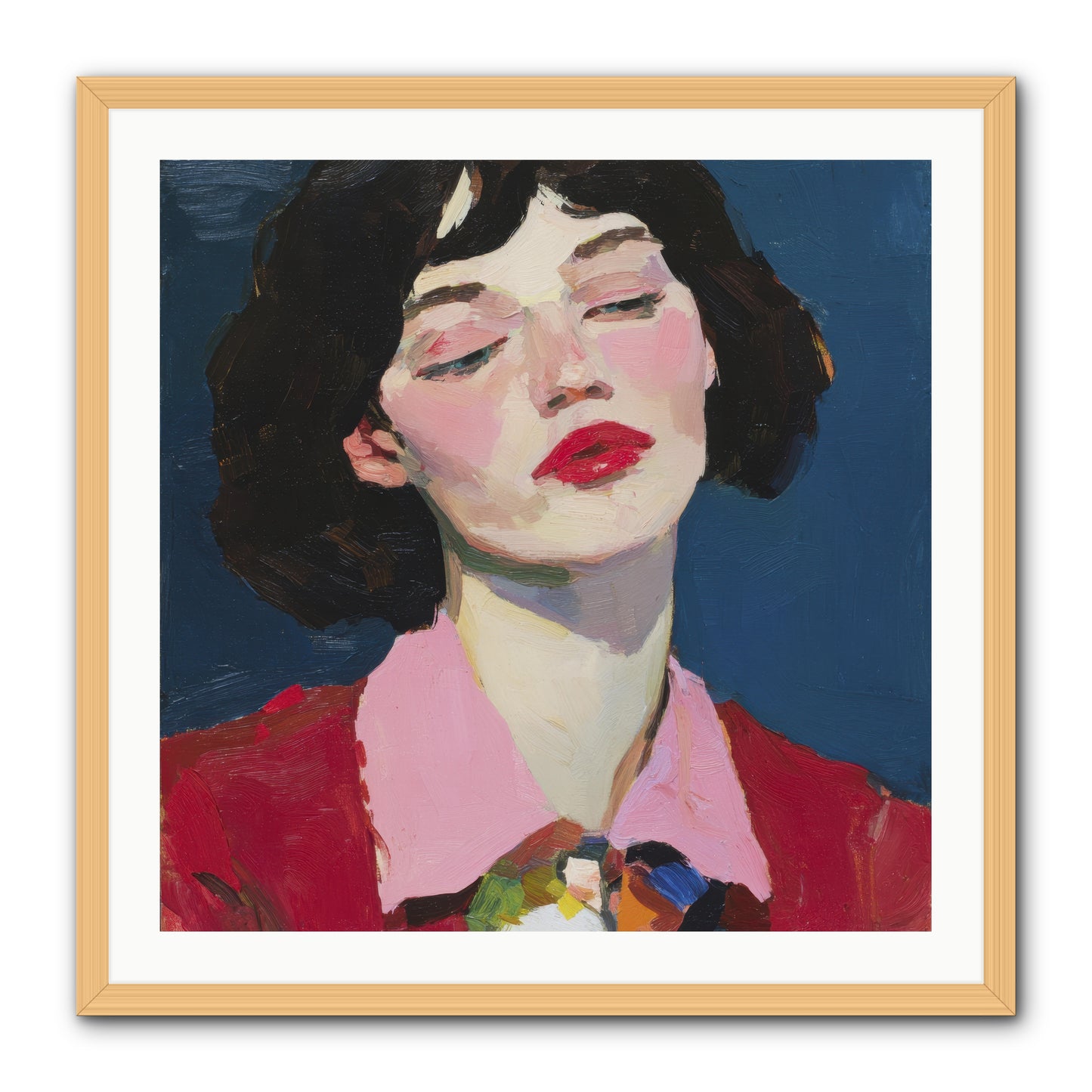 The Unapologetic Hour -- Framed Print - Natural 30x30