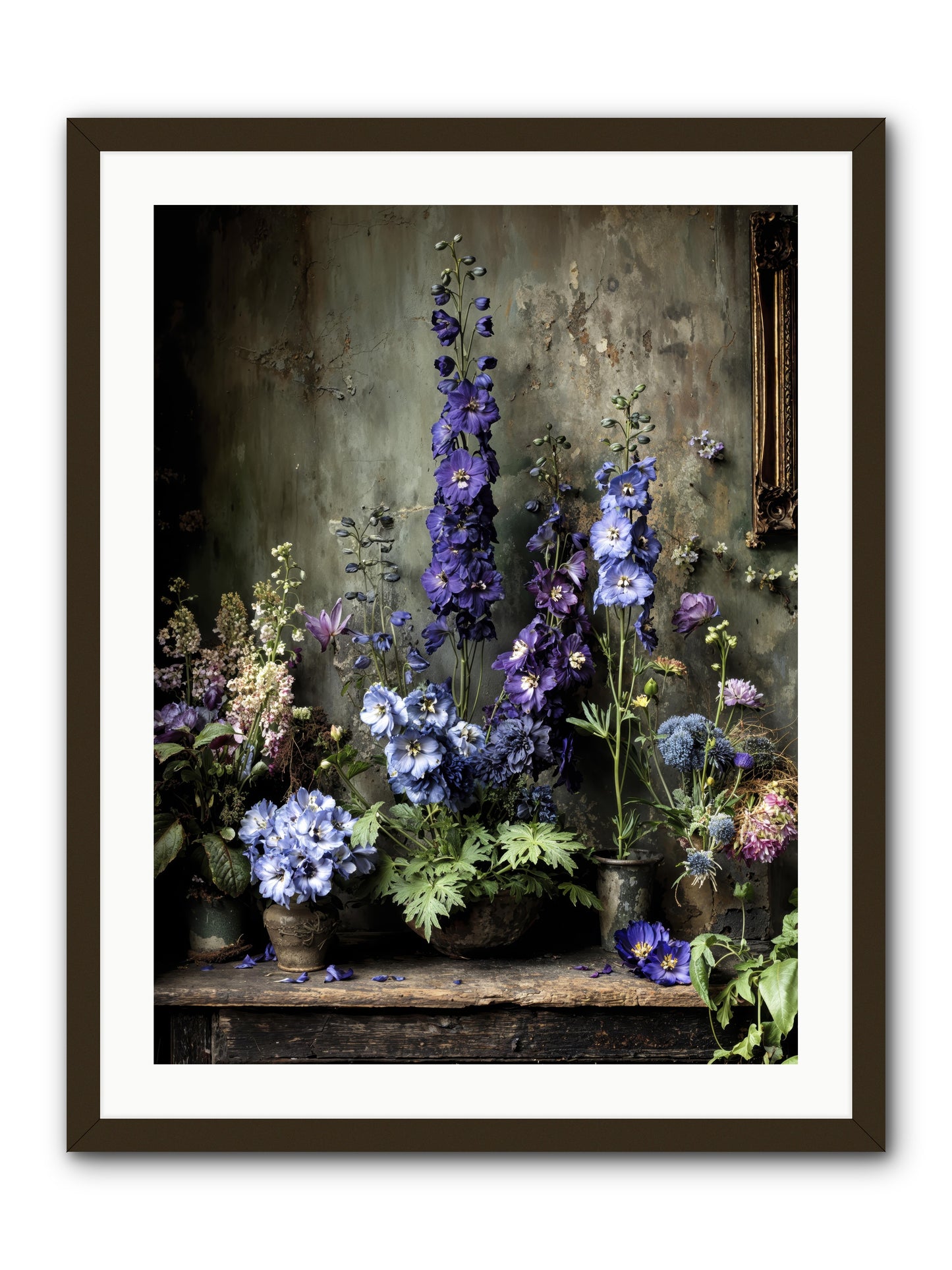The Unending Horizon -- Framed Print - Black 24x32