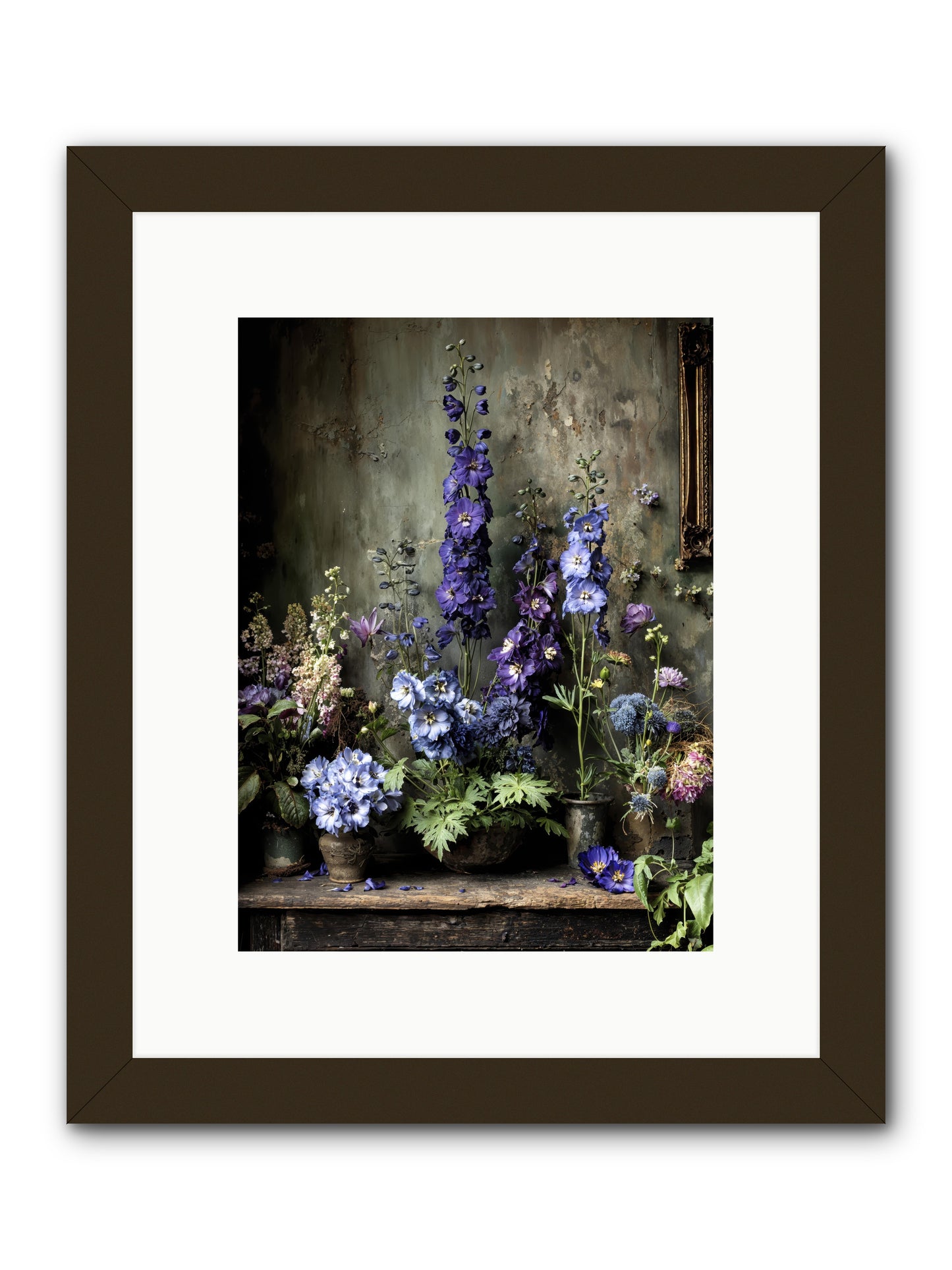 The Unending Horizon -- Framed Print - Black 9x12