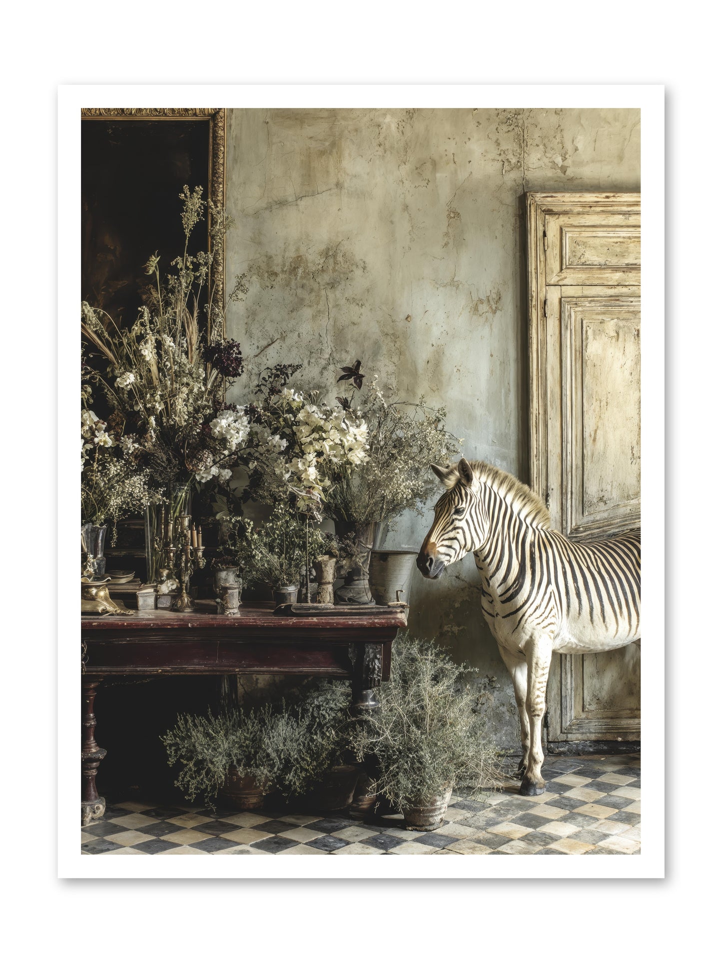 The Unending Prairie -- Loose Canvas Print 24x32