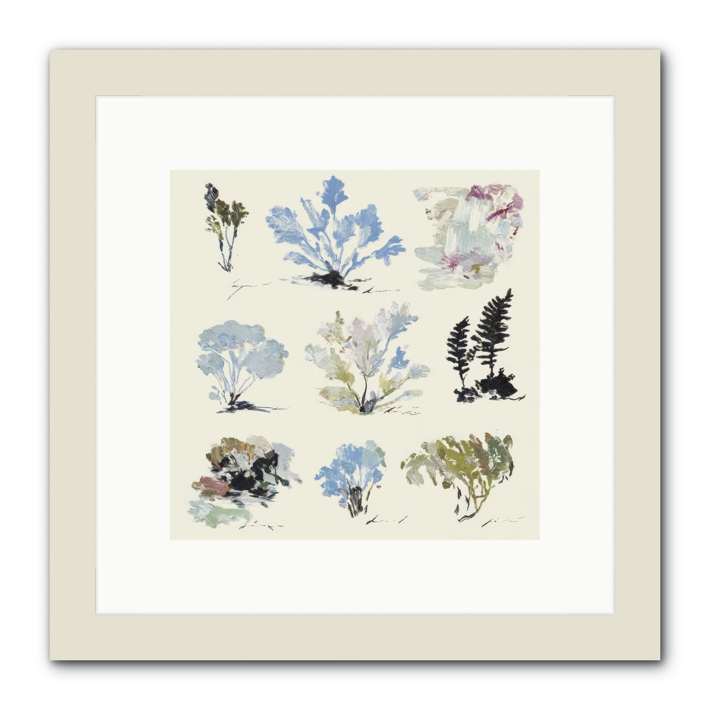 The Unfurling Chronicles No.1 -- Framed Print - White 10x10