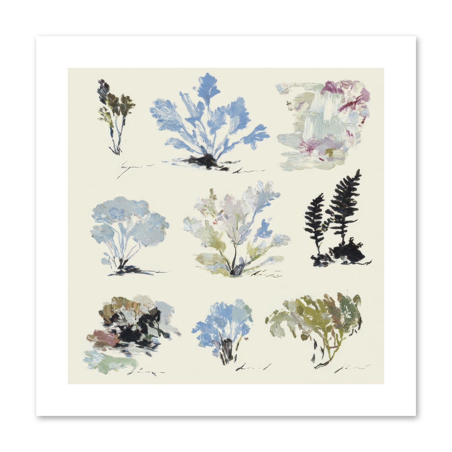 The Unfurling Chronicles No.1 -- Loose Canvas Print 10x10