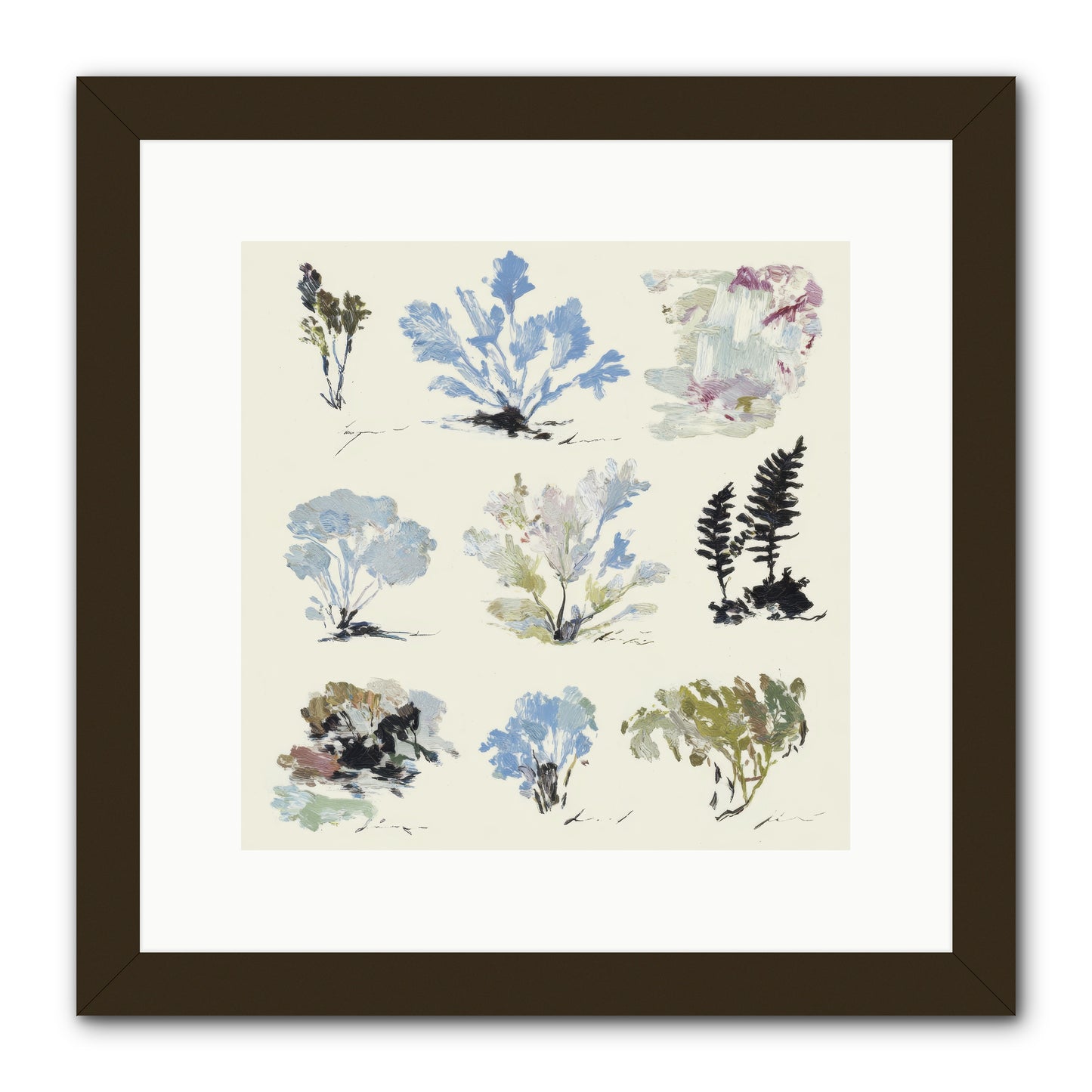 The Unfurling Chronicles No.1 -- Framed Print - Black 12x12