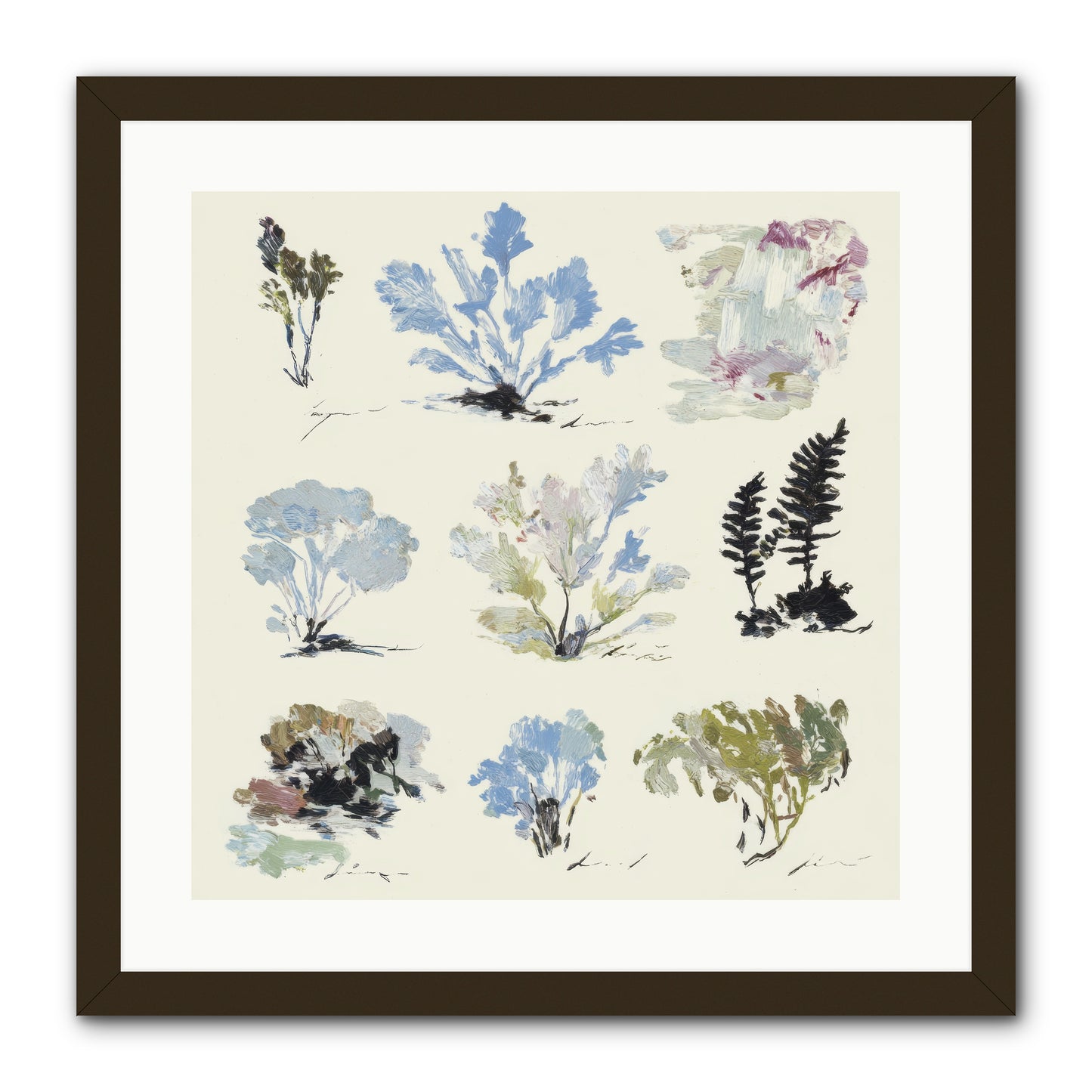 The Unfurling Chronicles No.1 -- Framed Print - Black 20x20