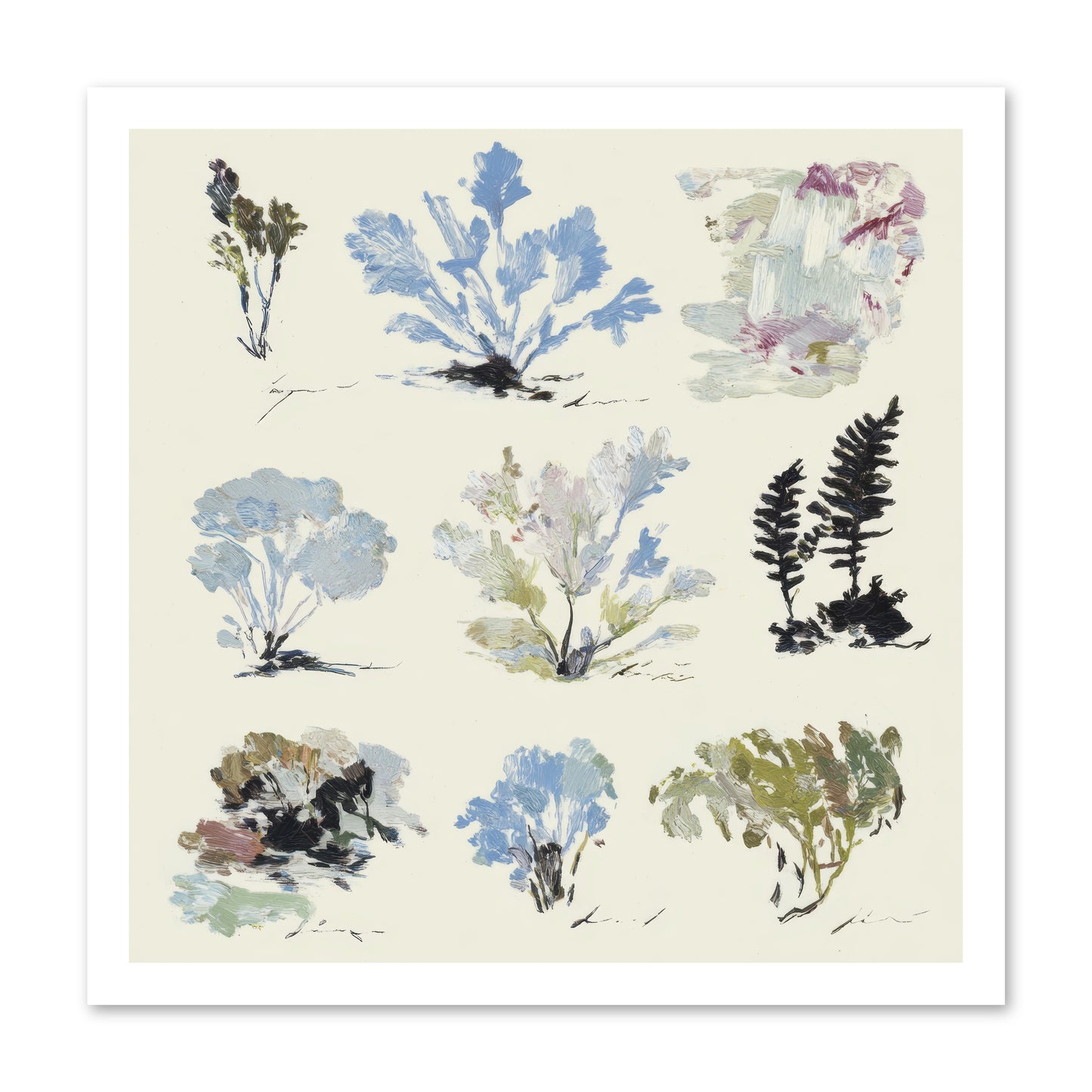 The Unfurling Chronicles No.1 -- Loose Canvas Print 20x20