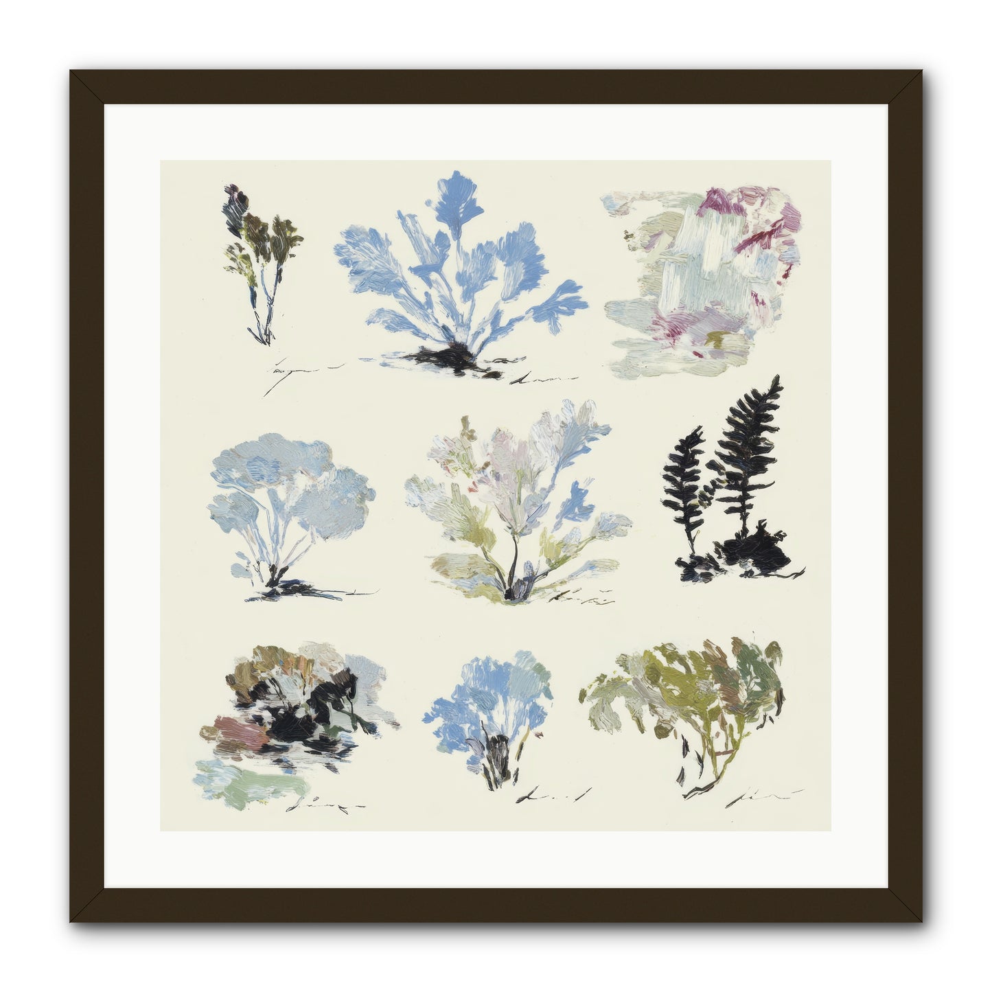 The Unfurling Chronicles No.1 -- Framed Print - Black 24x24